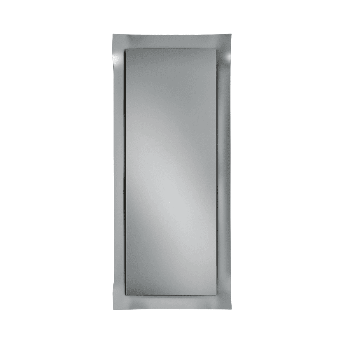 Specchio con cornice "Vivo" in vetro satinata moderno - MondoViro