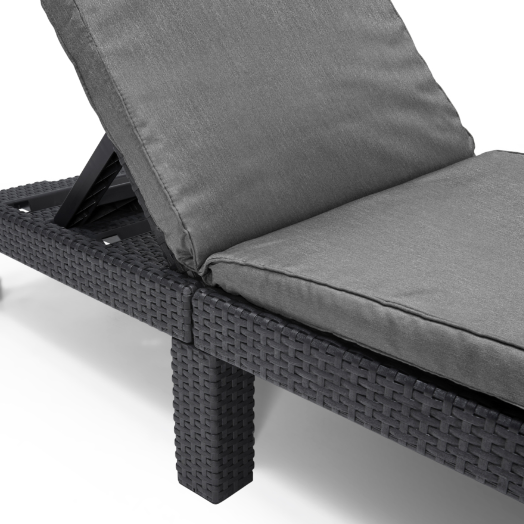 Sdraio con cuscino "Day" da esterno cm 195x65 22h