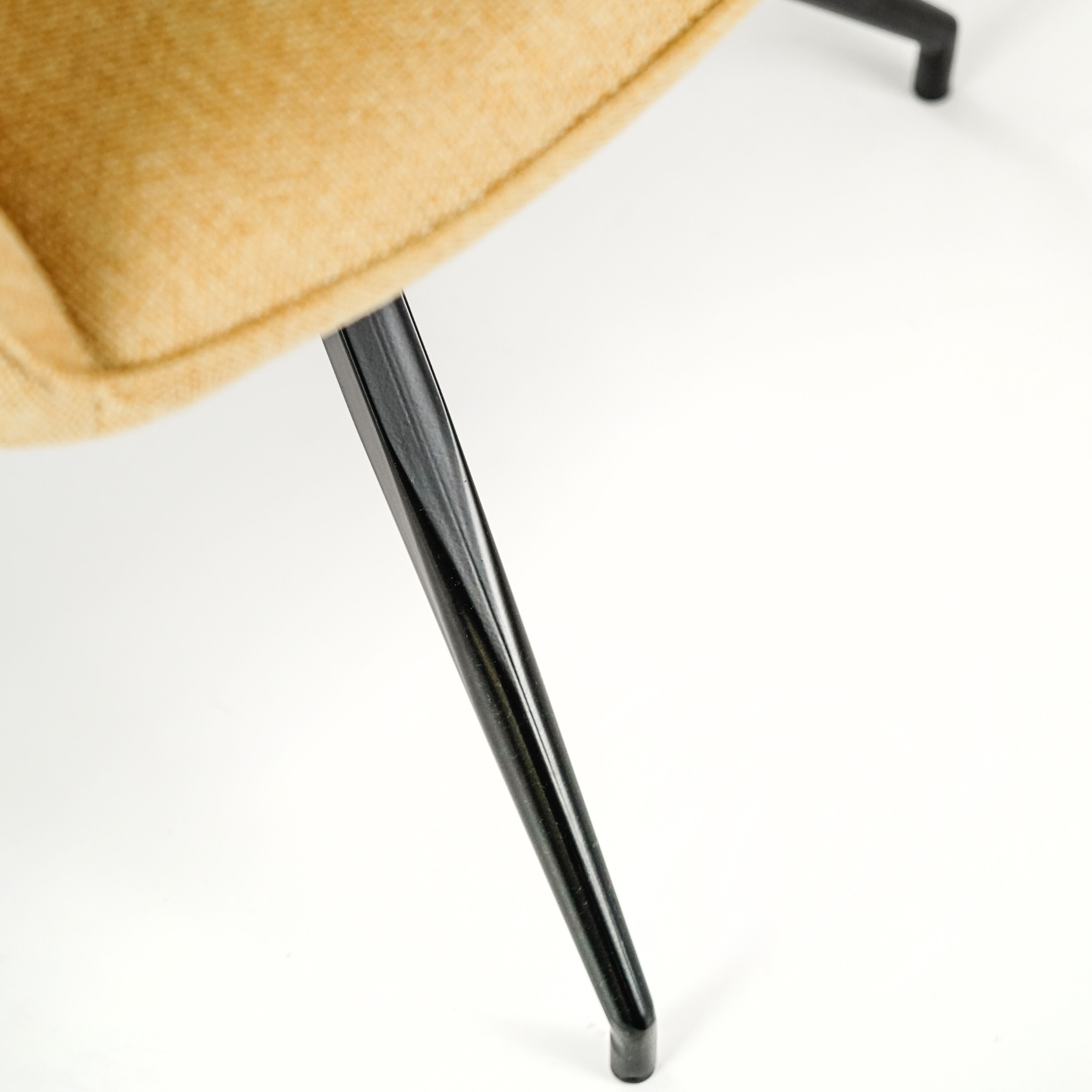 Set di sedie imbottite "Anemone" poltrone moderne da soggiorno in tessuto