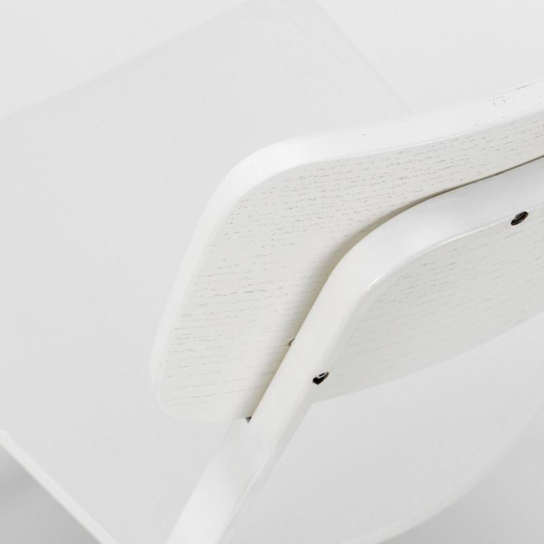 Set di sedie moderne in legno laccato "Ade" da pranzo struttura in metallo cm 51,5x51 82h