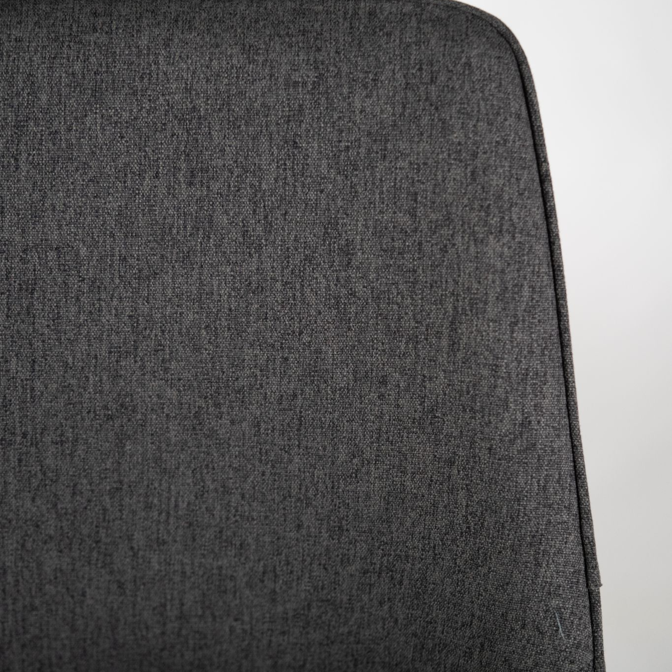 Set di sgabelli alti "Fox" in tessuto imbottito con poggiapiedi cm 44x50 94h