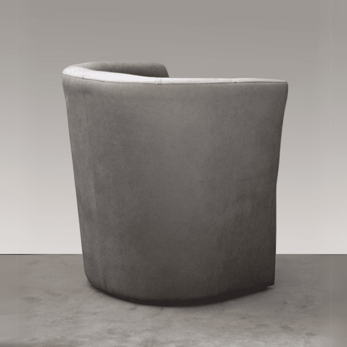 Poltrona in tessuto moderna "Belize" con struttura in legno cm 63,5x62,5 76h - MondoViro