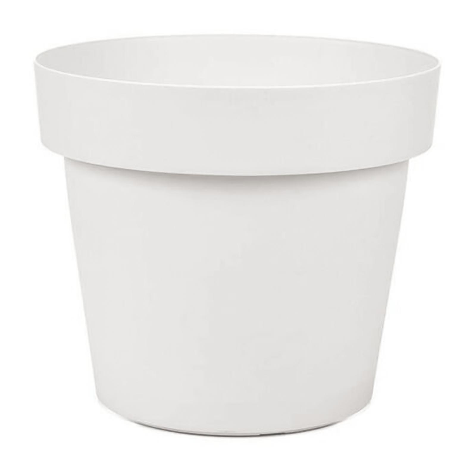 Vaso fioriera in resina Gemma per esterno con sottovaso cm 50x50 45h