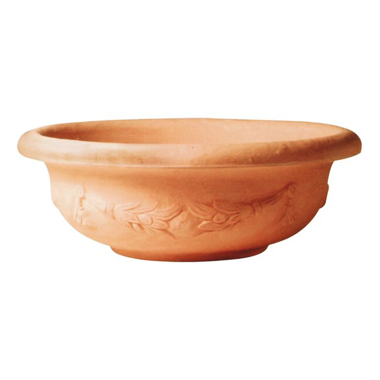 Vaso fioriera in resina Impruneta per esterno con sottovaso