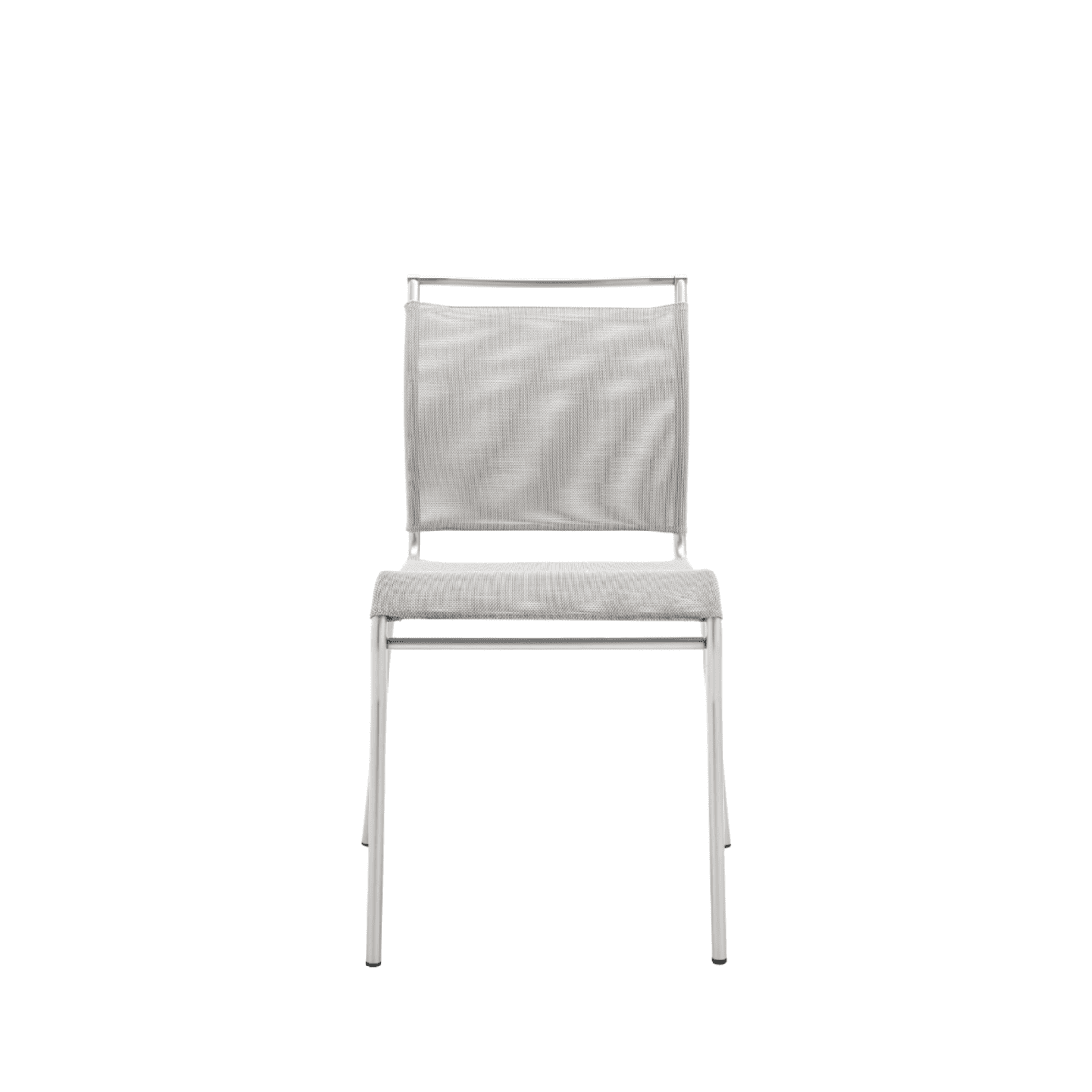 Set di sedie moderne da soggiorno "Air" in tessuto traspirante cm 53x55 84h - MondoViro