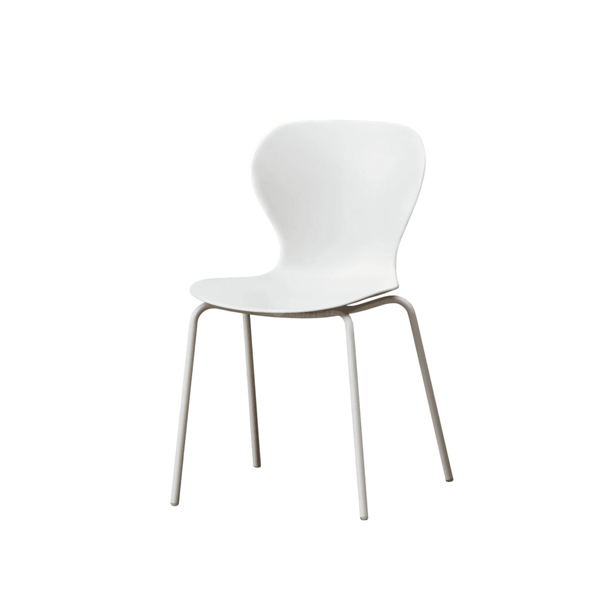 Set di sedie moderne "Ops" in metallo verniciato e polipropilene riciclato - MondoViro