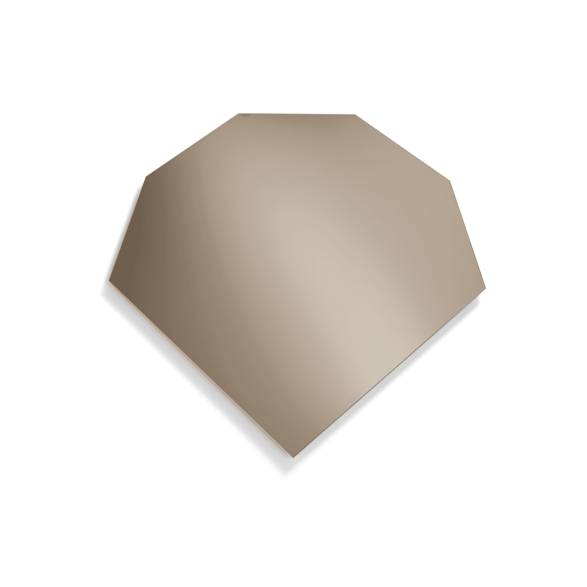 Specchio sagomato "Orbis" da parete senza cornice elegante - MondoViro