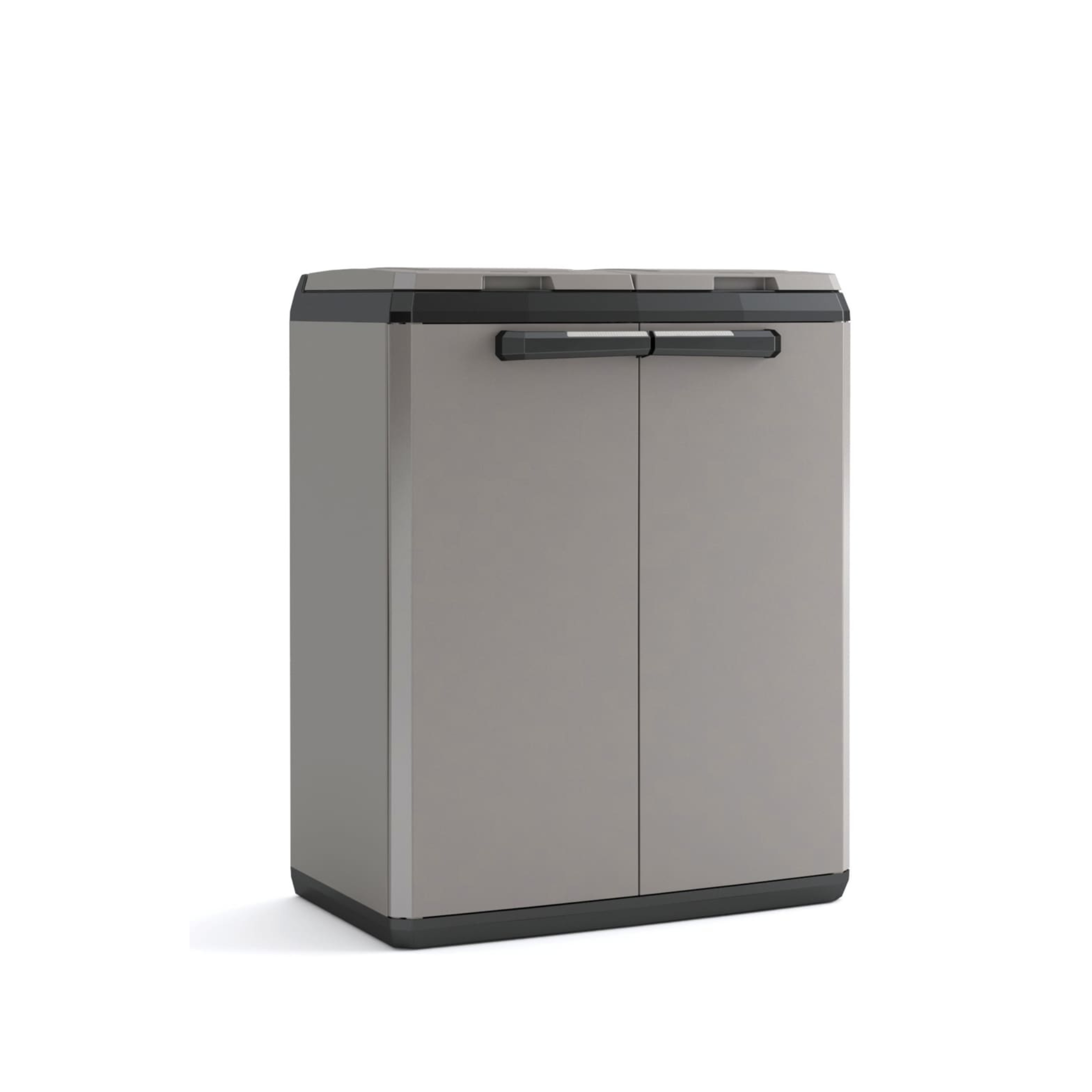 Mobile cassonetto in resina da giardino "Vida" per riciclaggio rifiuti cm 68x39 85h