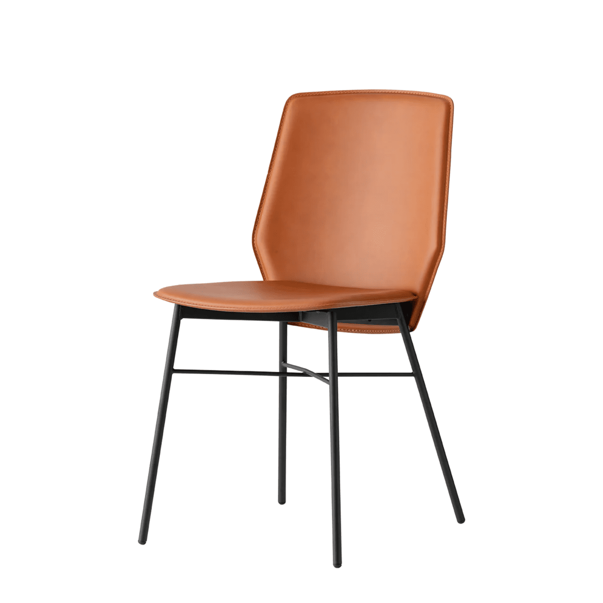 Set di sedie moderne da soggiorno "Sibilla" con struttura in metallo cm 45x56 83h - MondoViro