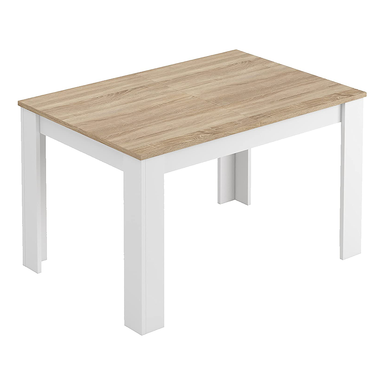 Tavolo da pranzo Kendra estensibile rettangolare in truciolato cm 190x90 78h