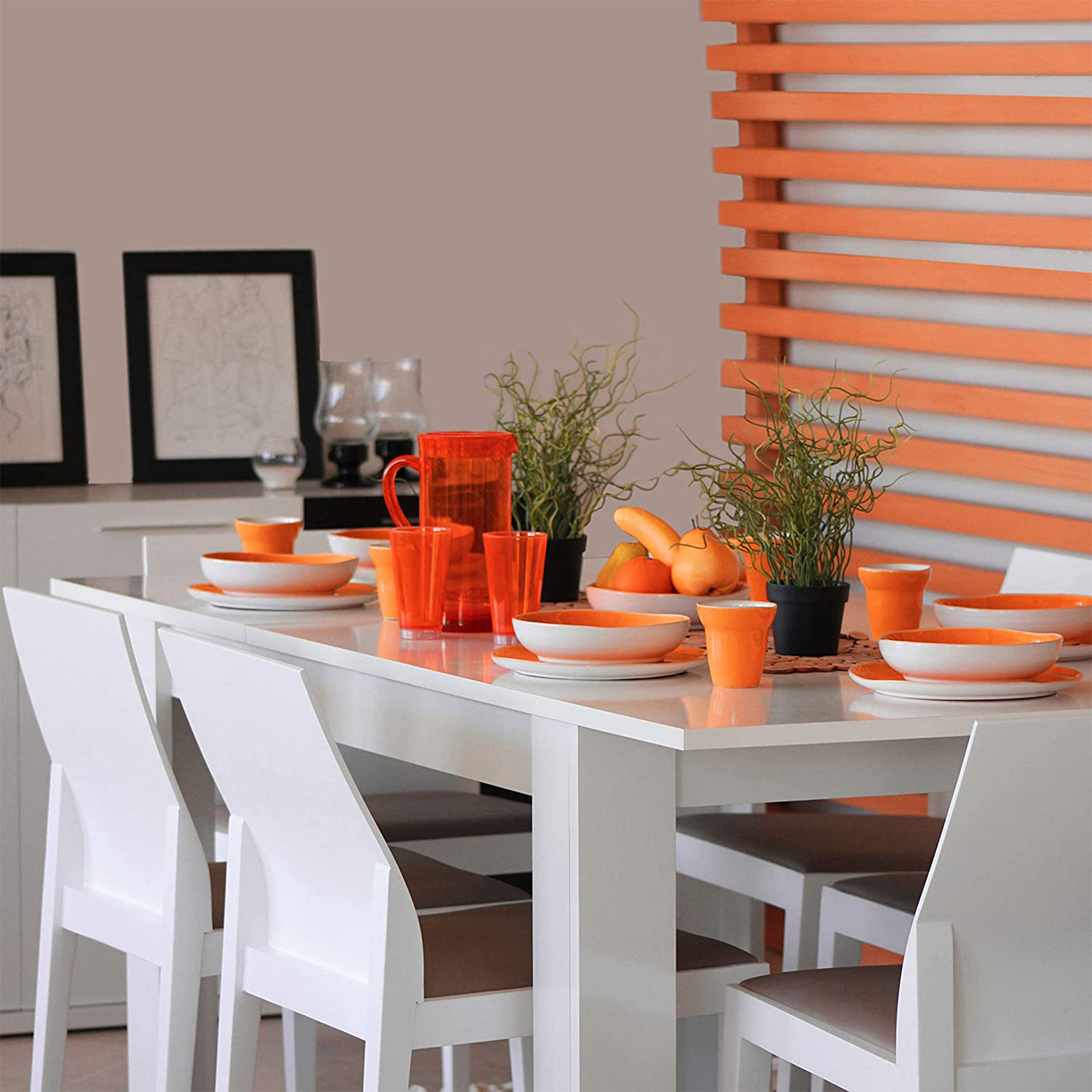 Tavolo da pranzo Kendra estensibile rettangolare in truciolato cm 190x90 78h