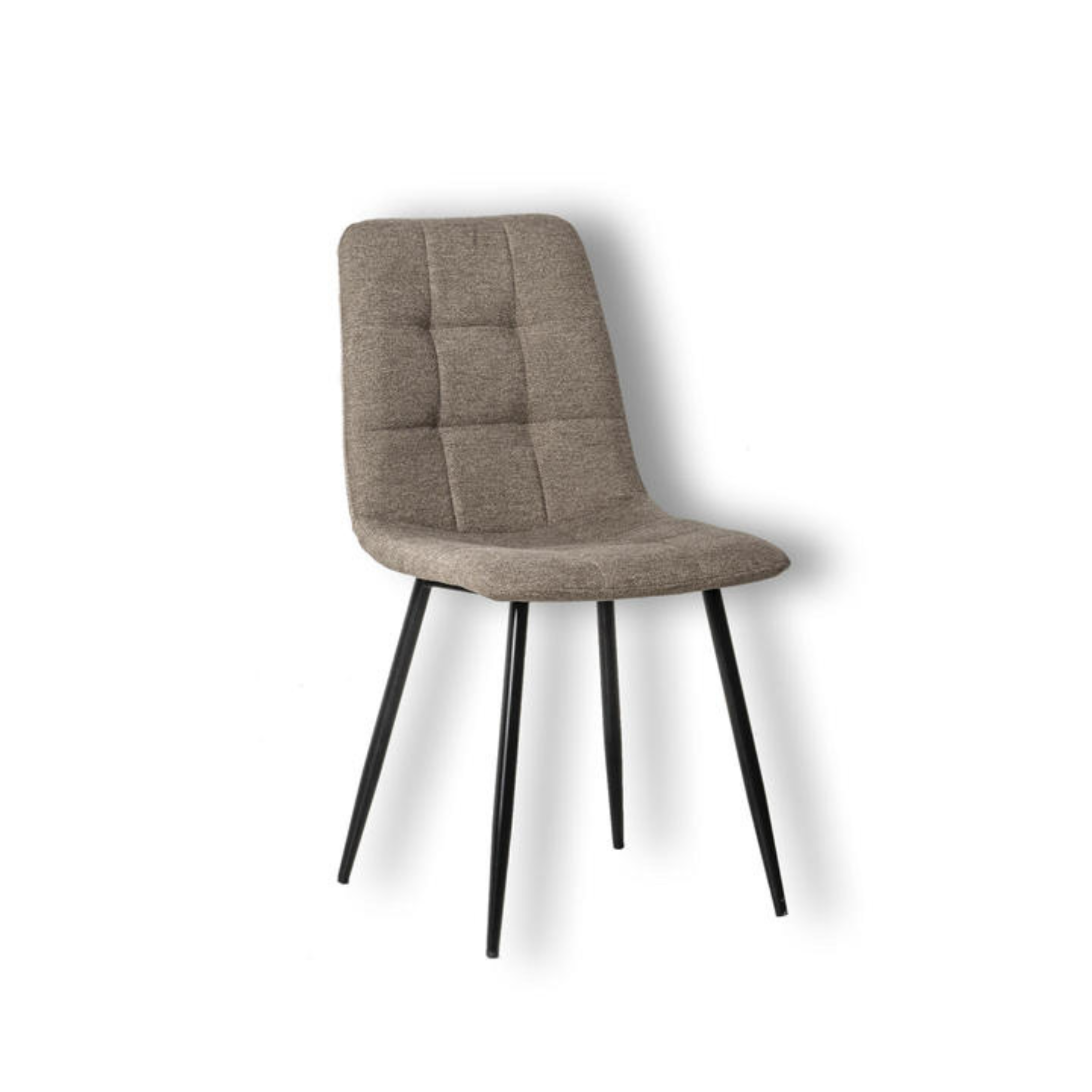 Set di sedie imbottite in tessuto "Eclisse" moderne da pranzo cm 44x55 81h