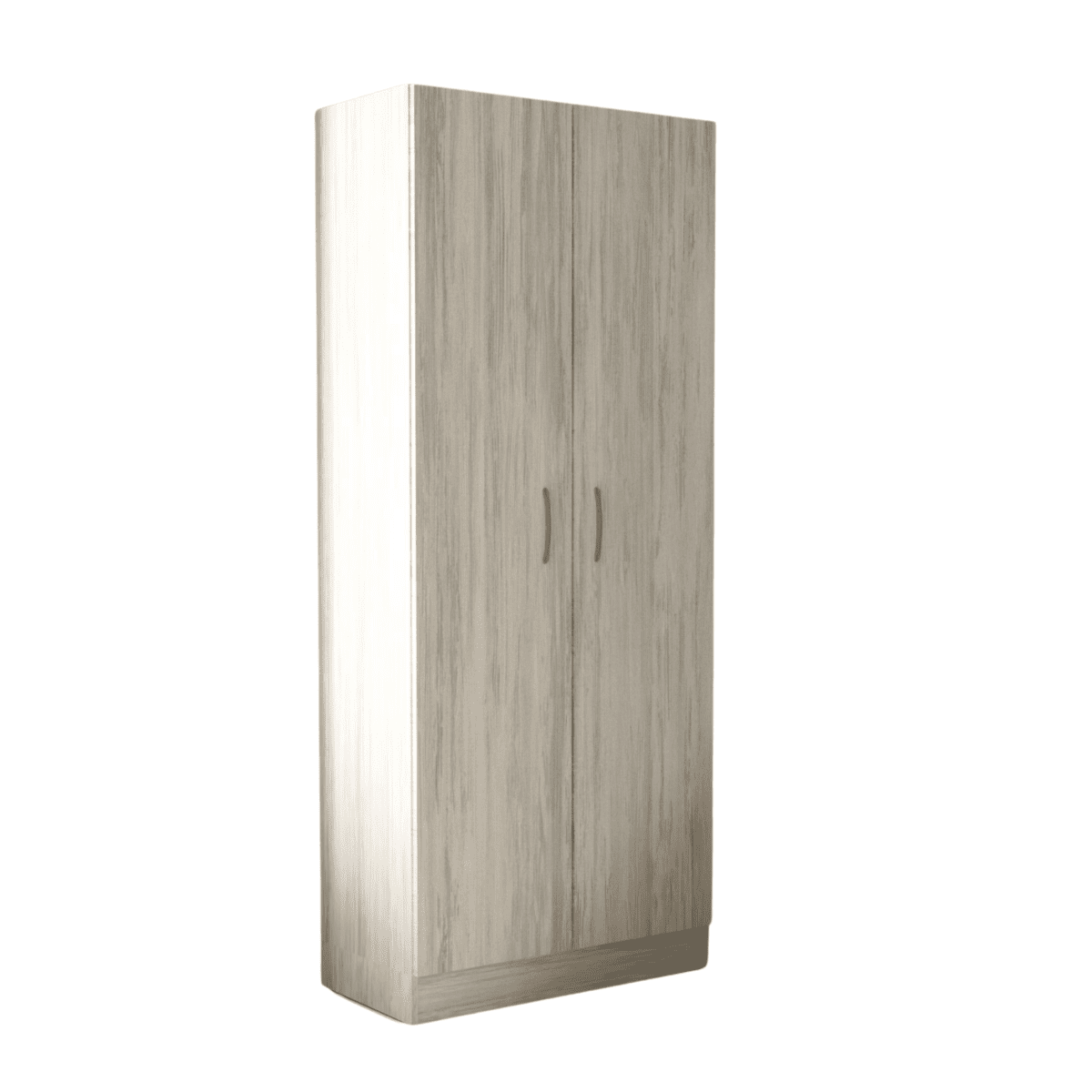 Armadio guardaroba "Contact2" in legno a 2 ante con appendiabiti cm 71x52 181h - MondoViro