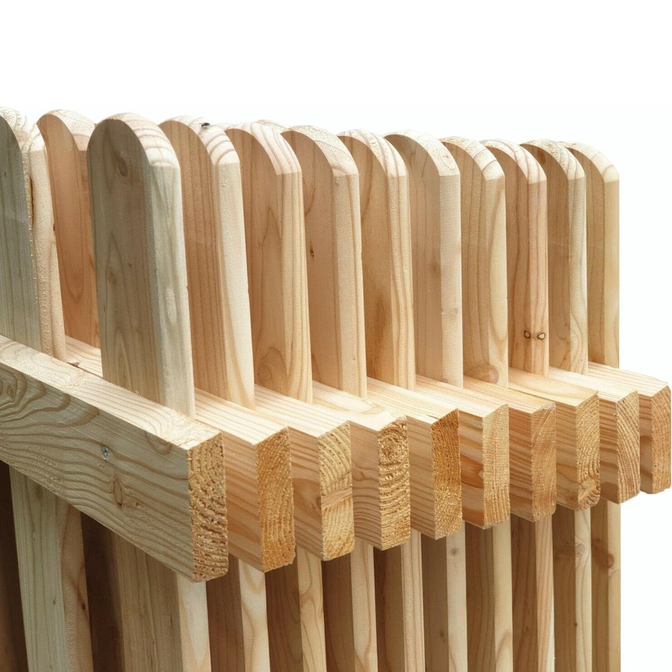 Cancello per recinzione da esterno in legno di Pino 100x100 cm