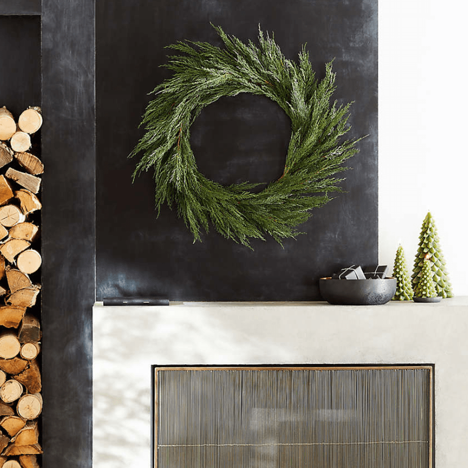 Ghirlanda natalizia Cipresso "Kleo" in Pe effetto Real Touch da Ø 60 cm - MondoViro