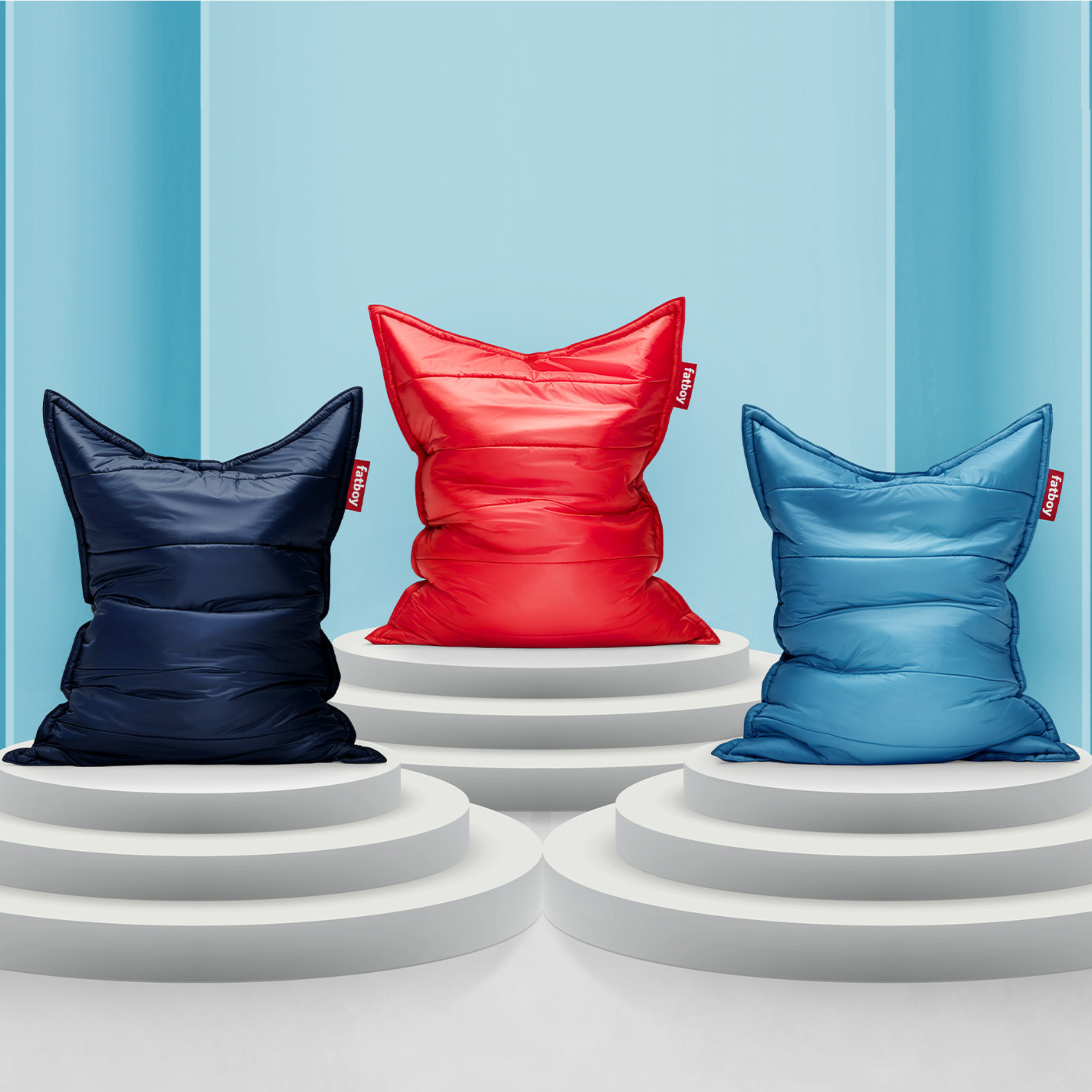 Poltrona sacco "Original Puffer" pouf per interno esterno cm 180x140