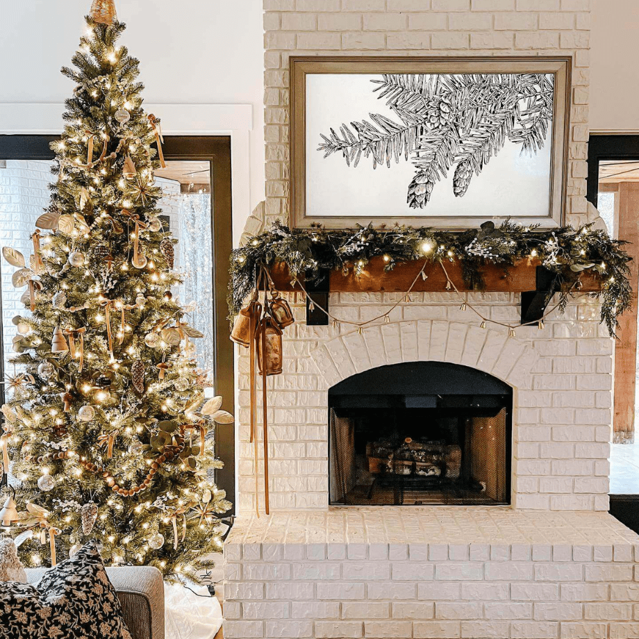 Albero di Natale slim "Bruma" effetto Real Touch PE + PVC di altissima qualità - MondoViro