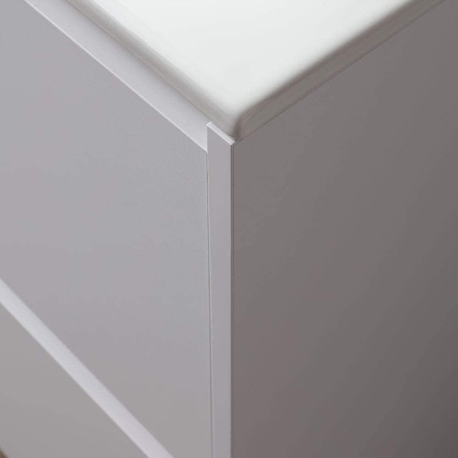 Mobile sotto lavabo "Lisbona" da bagno in truciolare con specchio led cm 80x46 75h