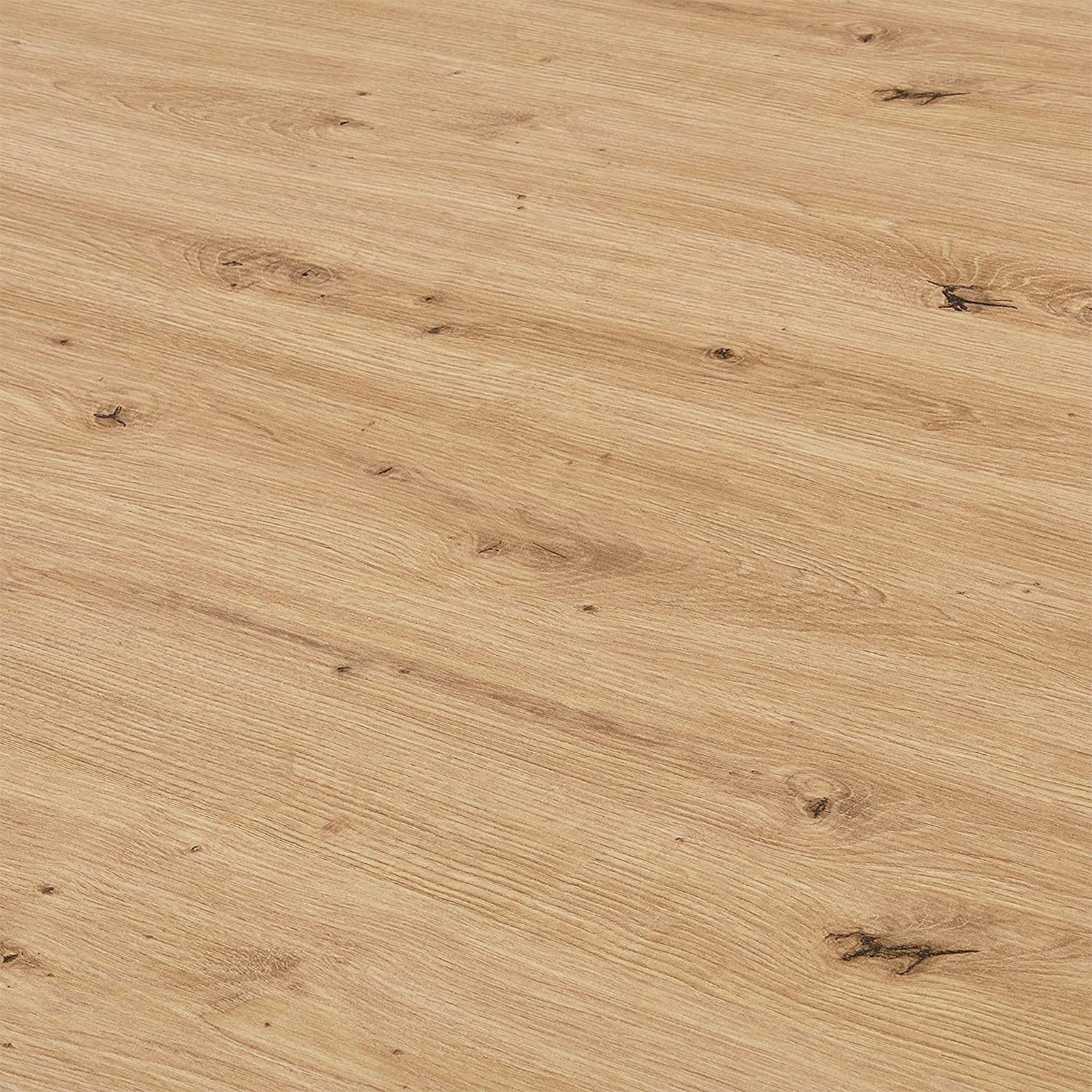 Tavolino basso da caffè "Tampa" per soggiorno in metallo e legno quercia cm 80x78 41h