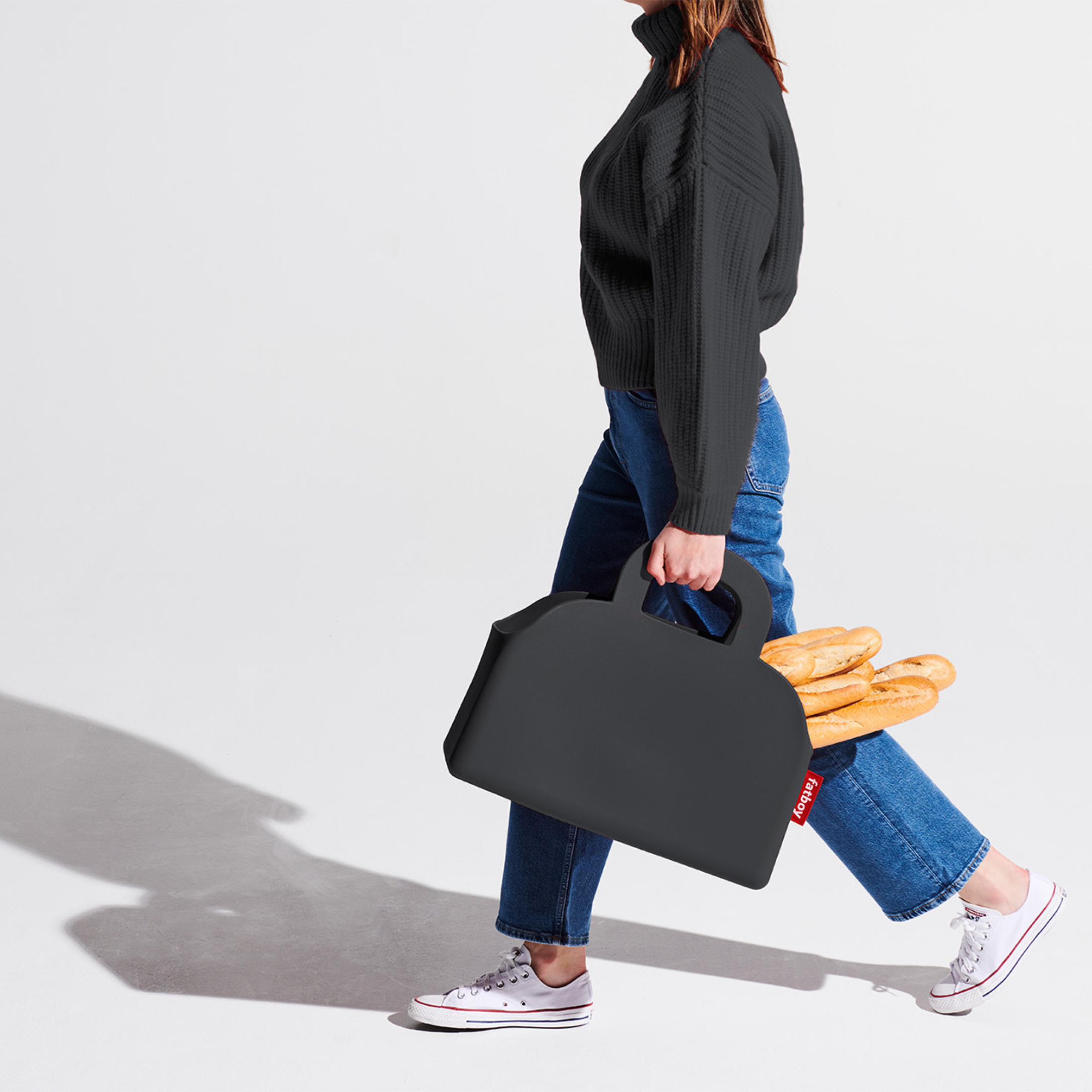 Borsa piccola "Sjopper-Kees" in EVA rigida cm 47x17 44h