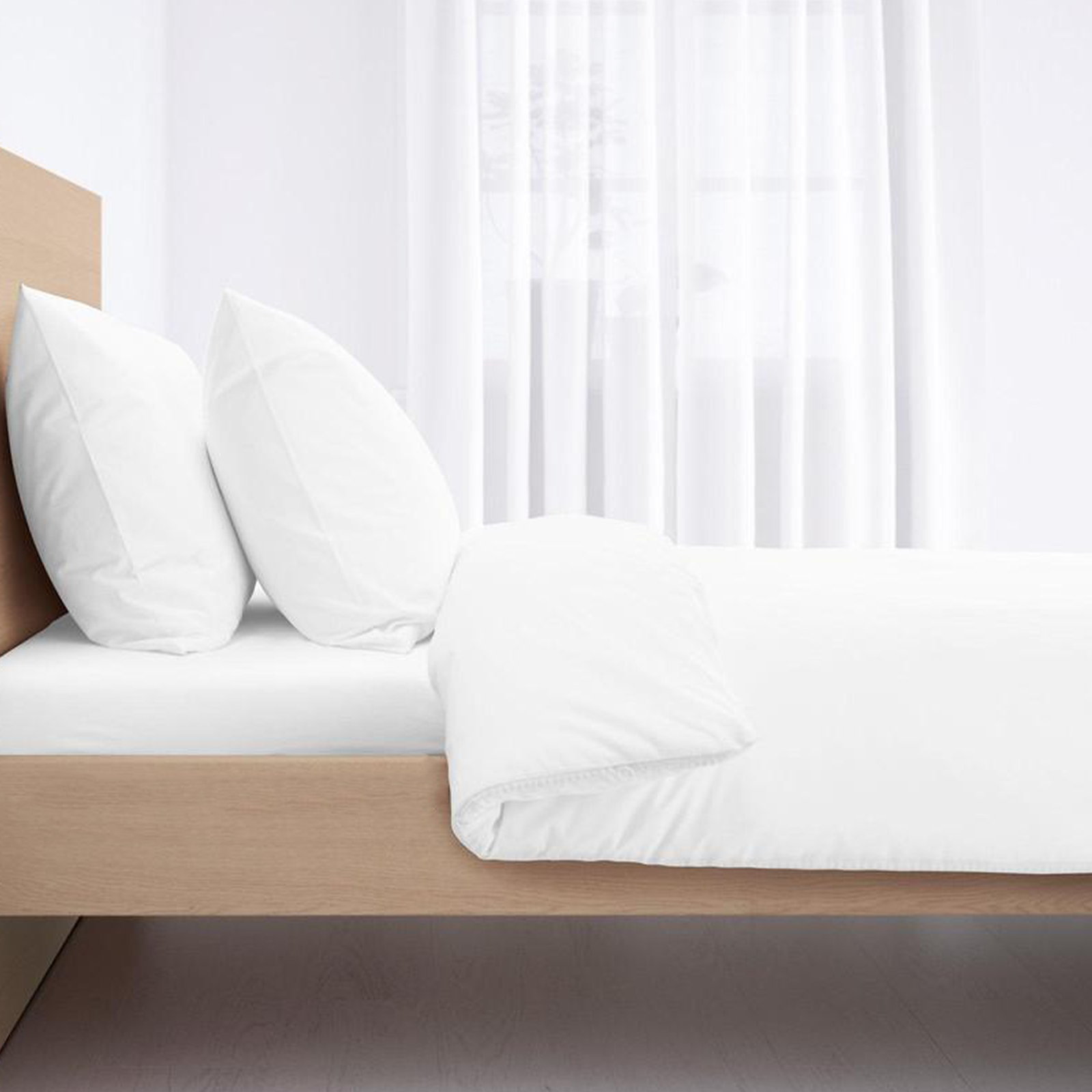 Letto singolo ad 1 piazza in legno olmo "Modern" cm 200x85 98h