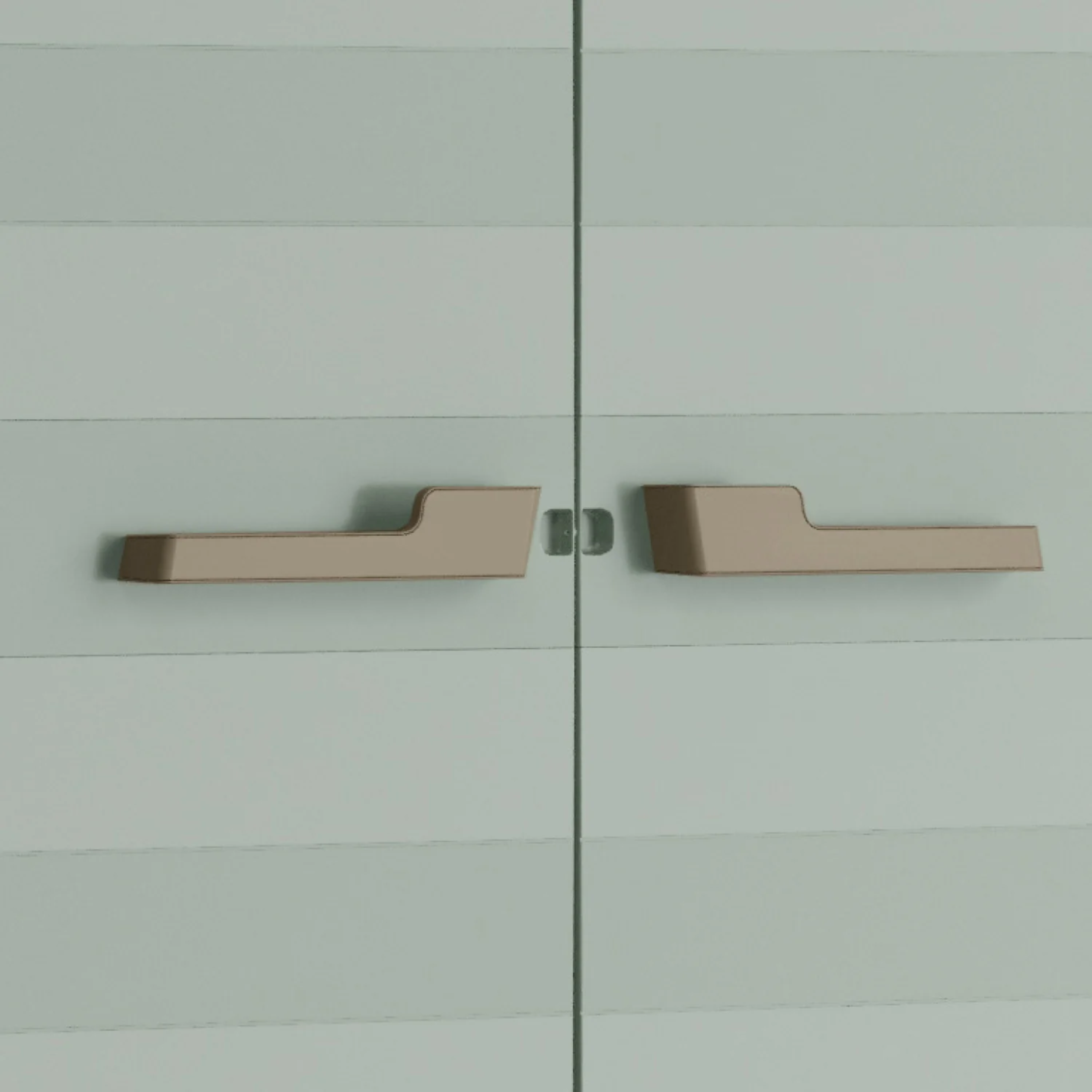 Armadio in resina da giardino "Garden 2.0" con piedini rialzati e ripiani interni