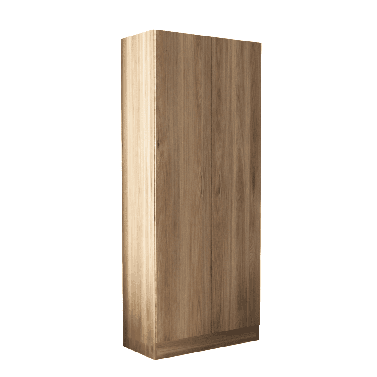 Armadio guardaroba "Contact2" in legno a 2 ante con appendiabiti cm 71x52 181h - MondoViro