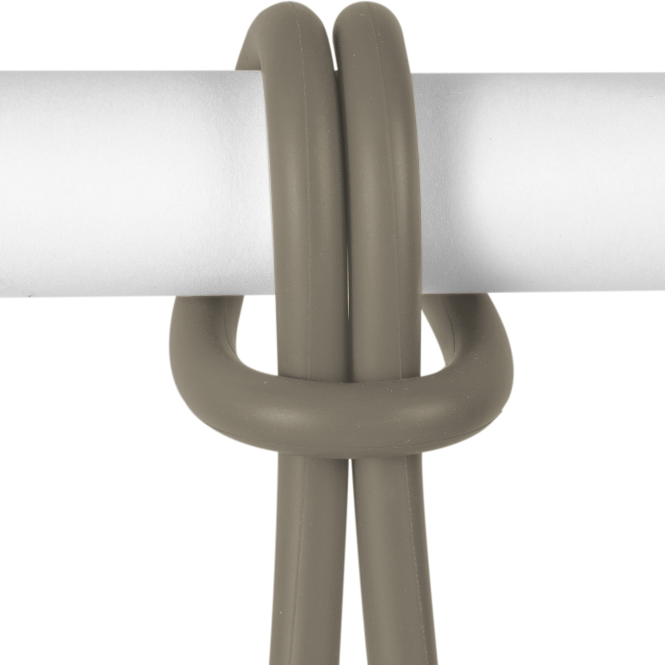 Set di 2 lampade led sospese a batteria "Bolleke" in HDPE con gancio in gomma cm 20x20