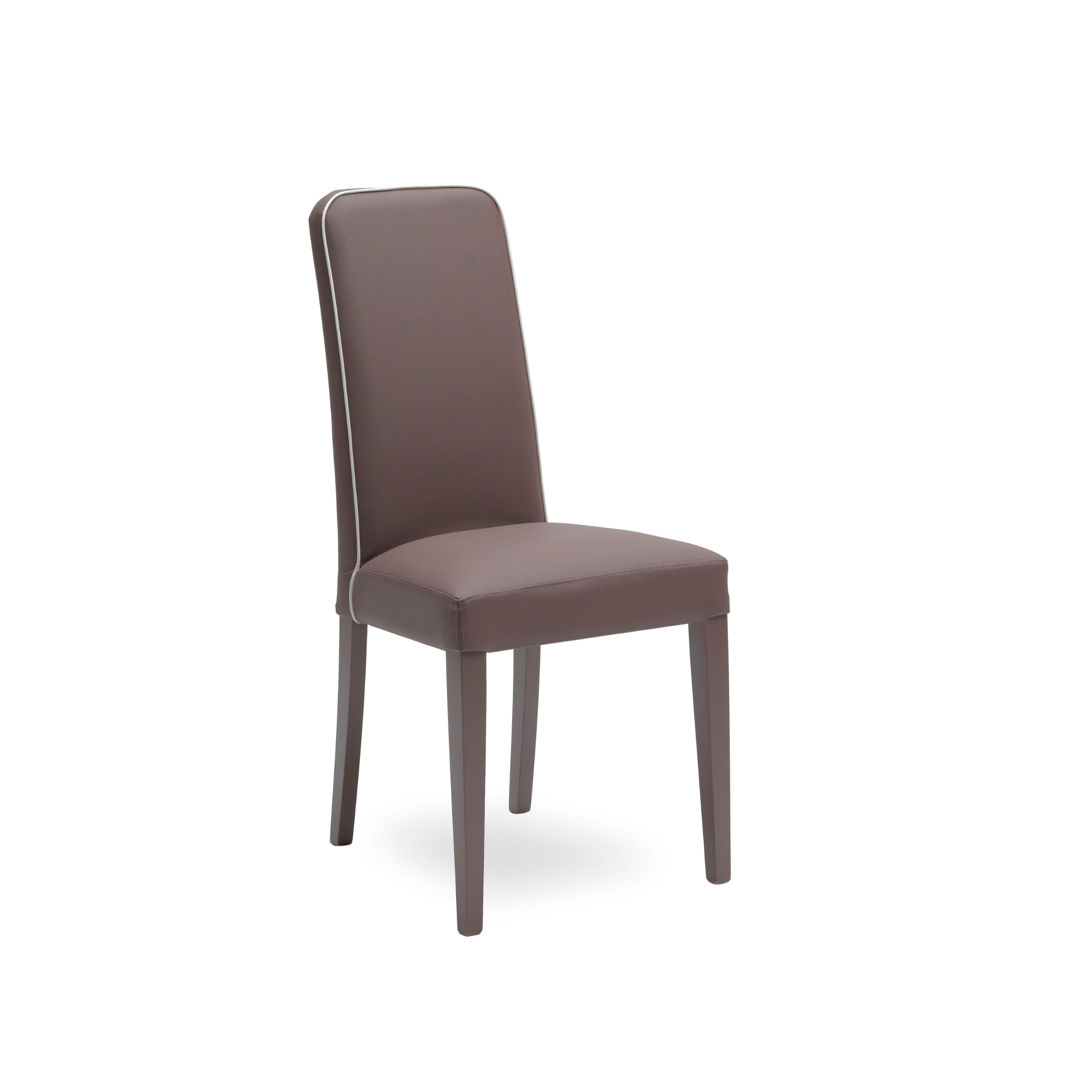 Set di sedie imbottite da soggiorno "Gardenia" moderne in similpelle cm 46x59 99h