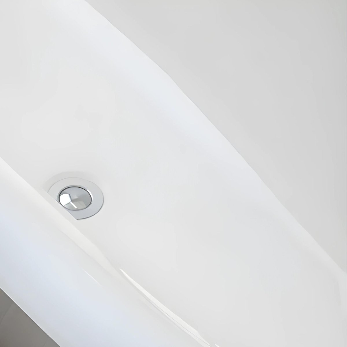 Vasca da bagno ovale freestanding "Rossana" in marmo ricomposto cm 181x80 63,3h - MondoViro