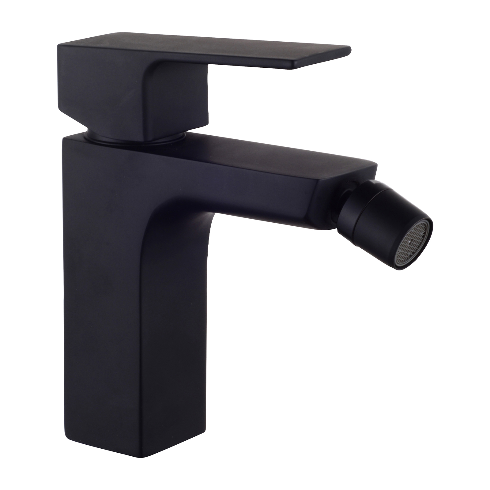 Rubinetto miscelatore per bidet "Elegant" in ottone nero opaco
