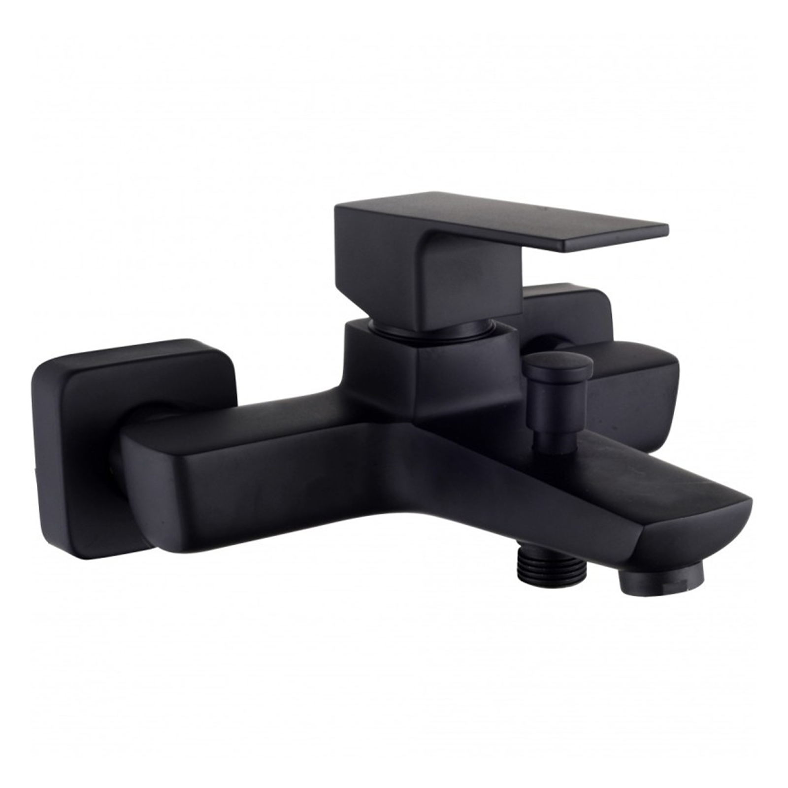 Rubinetto miscelatore per vasca "Elegant" in ottone nero opaco monocomando