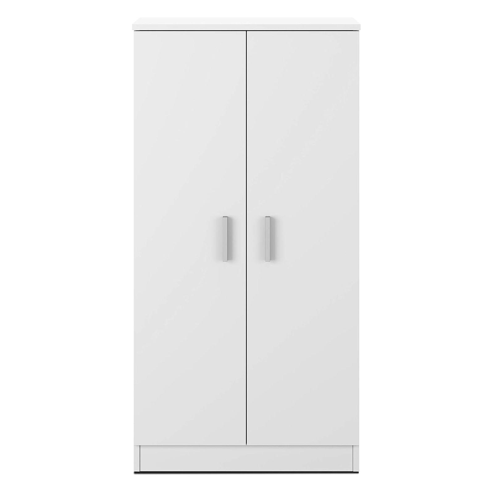 Armadio scarpiera 2 ante "Basic" in legno canadian con 6 ripiani cm 55x36 108h