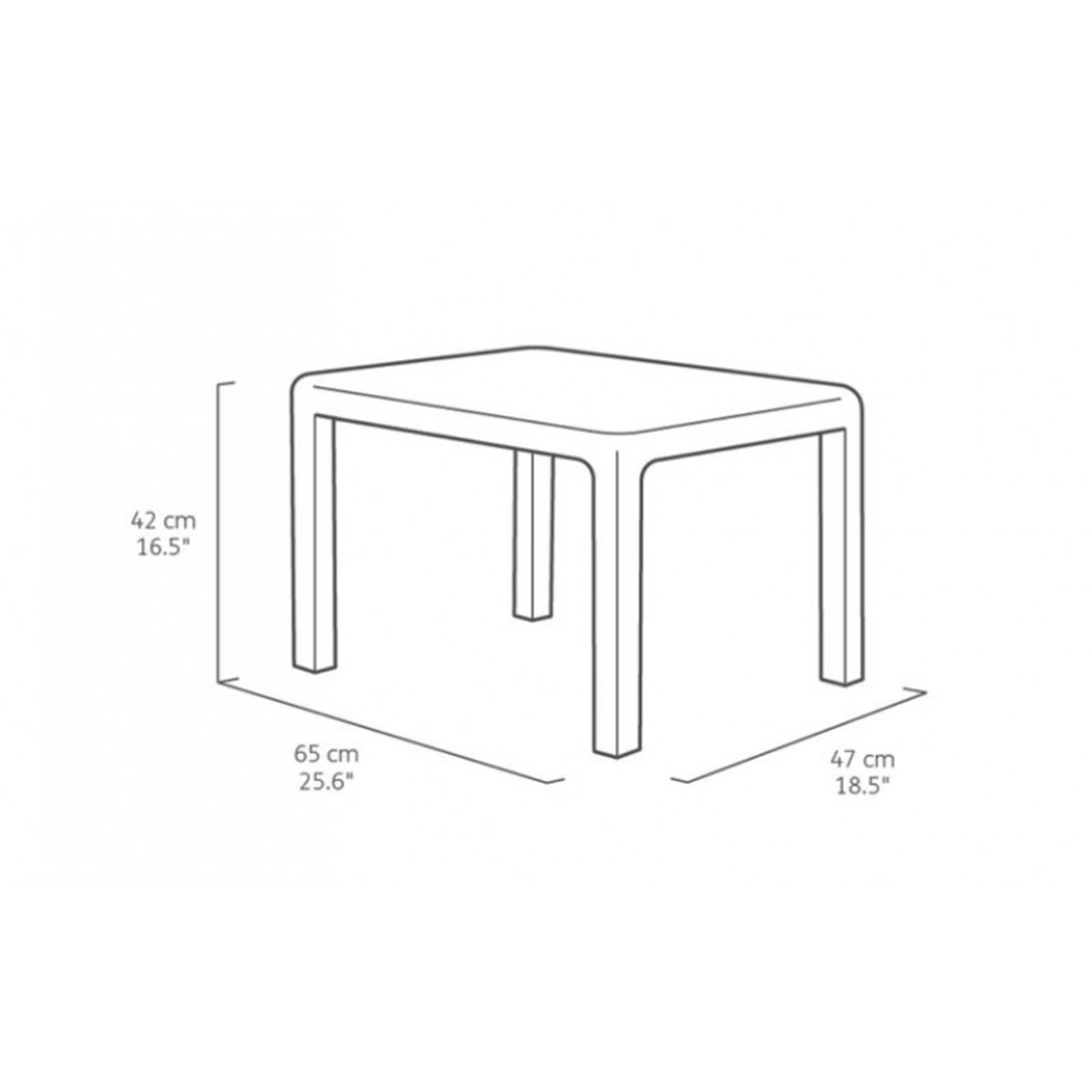 Salotto da giardino in resina "Emily" graphite divano + 2 poltrone + tavolino con cuscini