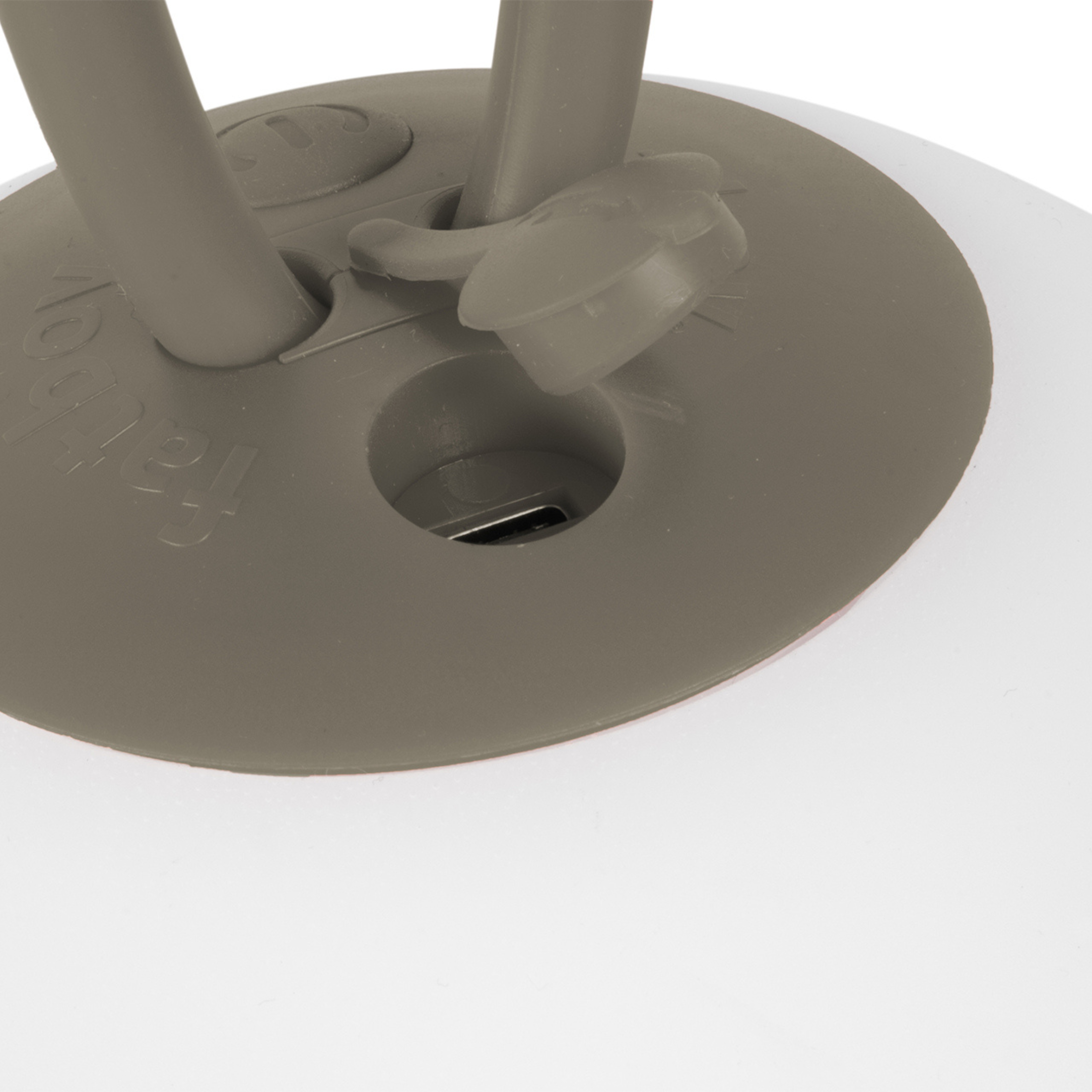 Set di 2 lampade led sospese a batteria "Bolleke" in HDPE con gancio in gomma cm 20x20