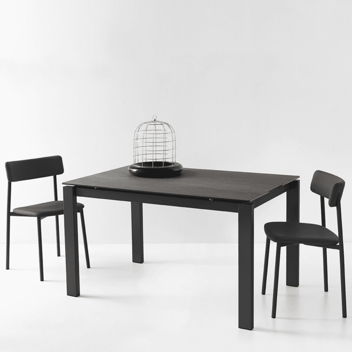 Set di sedie moderne da soggiorno "Up!" con sedile imbottito cm 49x48 81h - MondoViro