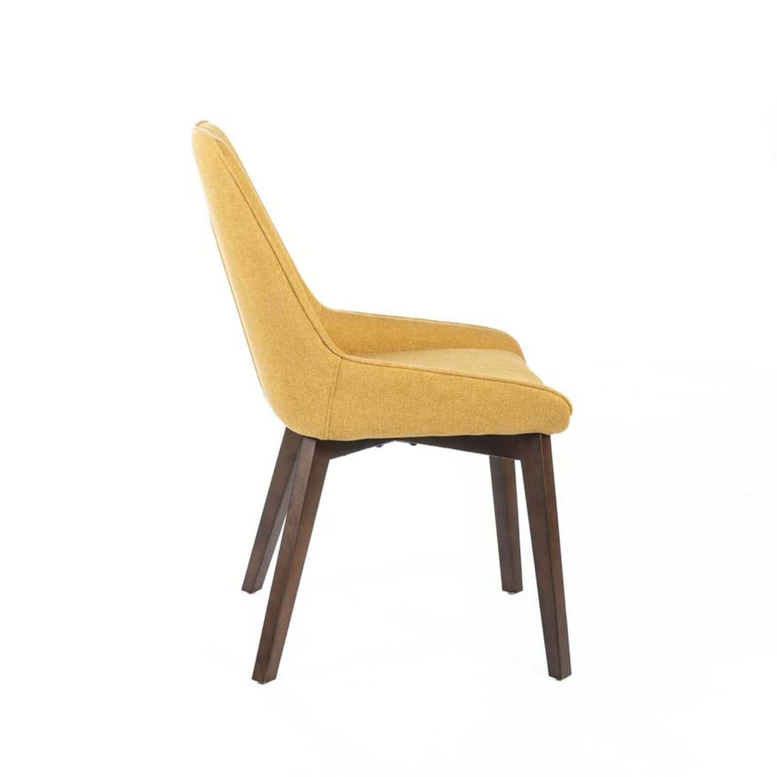 Set di sedie imbottite "Orchidea" da soggiorno moderne in tessuto cm 49,5x62 87h