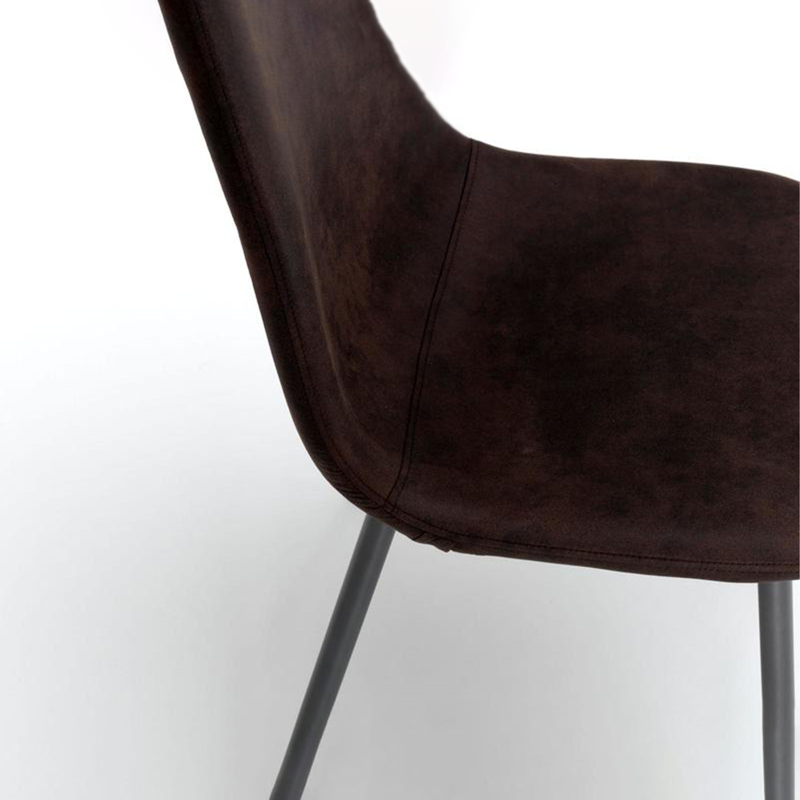 Set di sedie imbottite "Ginestra" moderni in similpelle cm 50x44 84h