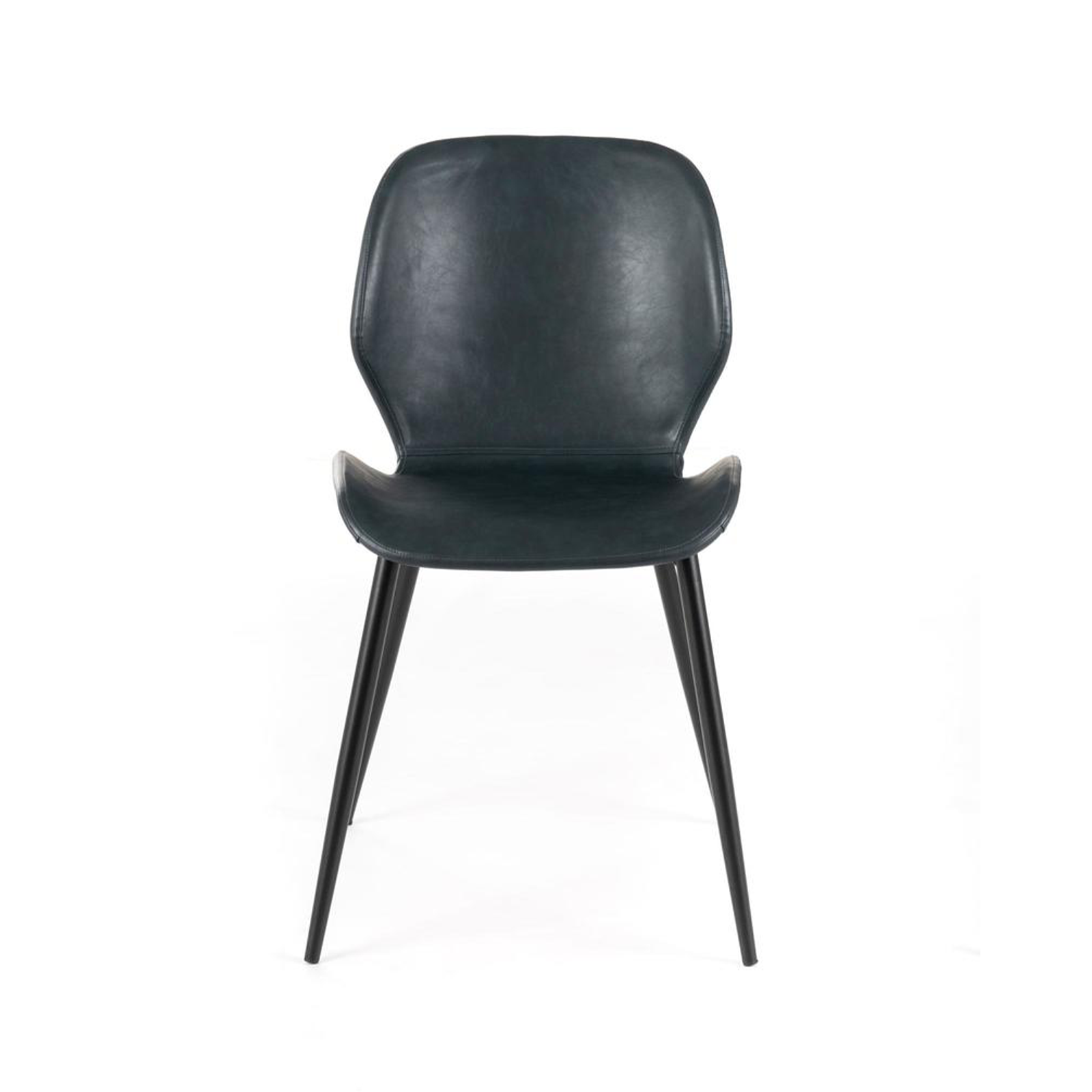 Set di sedie eleganti in similpelle "Liam" soft touch vintage cm 45x55 83h