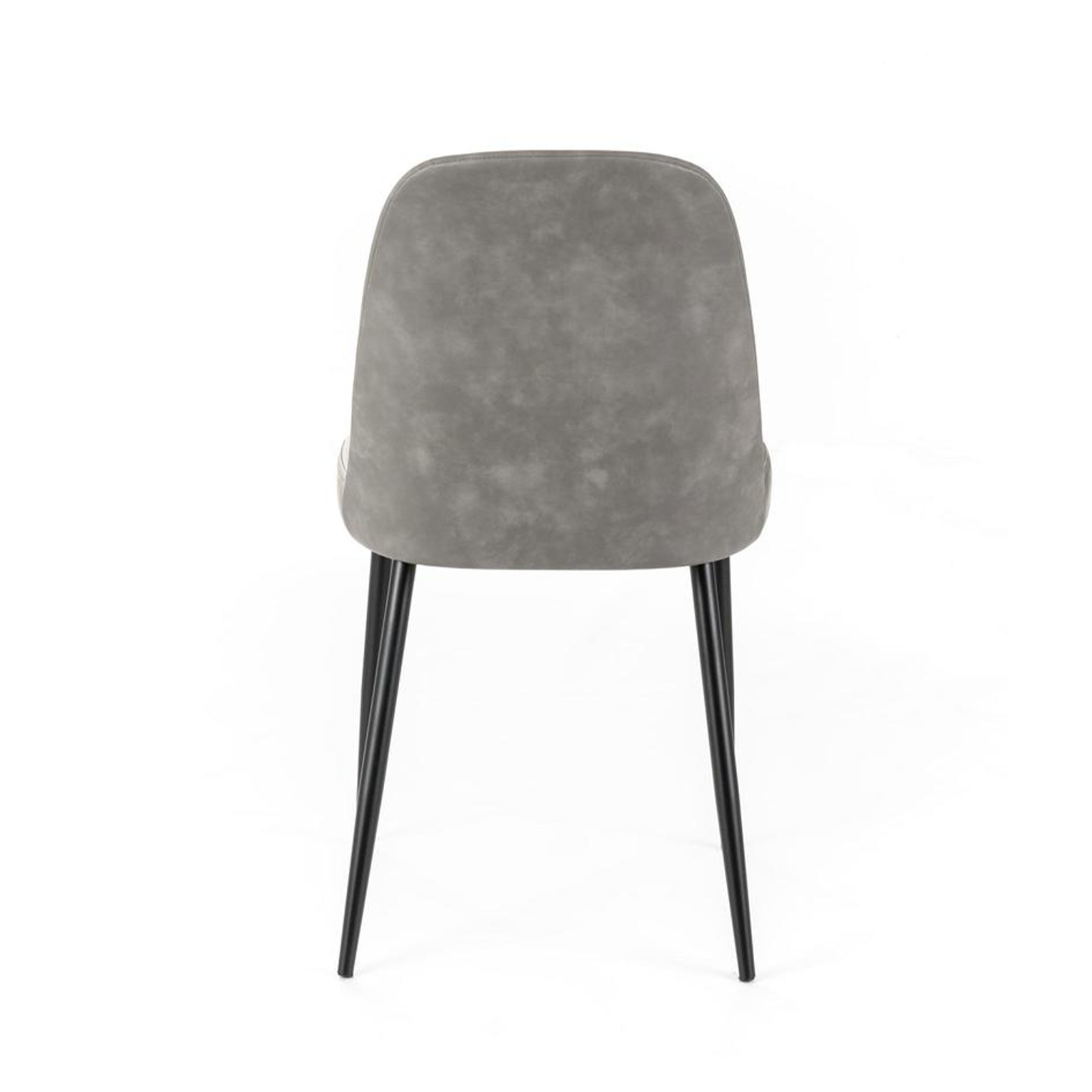 Set di sedie moderne da pranzo "Damasco" imbottite in similpelle soft touch