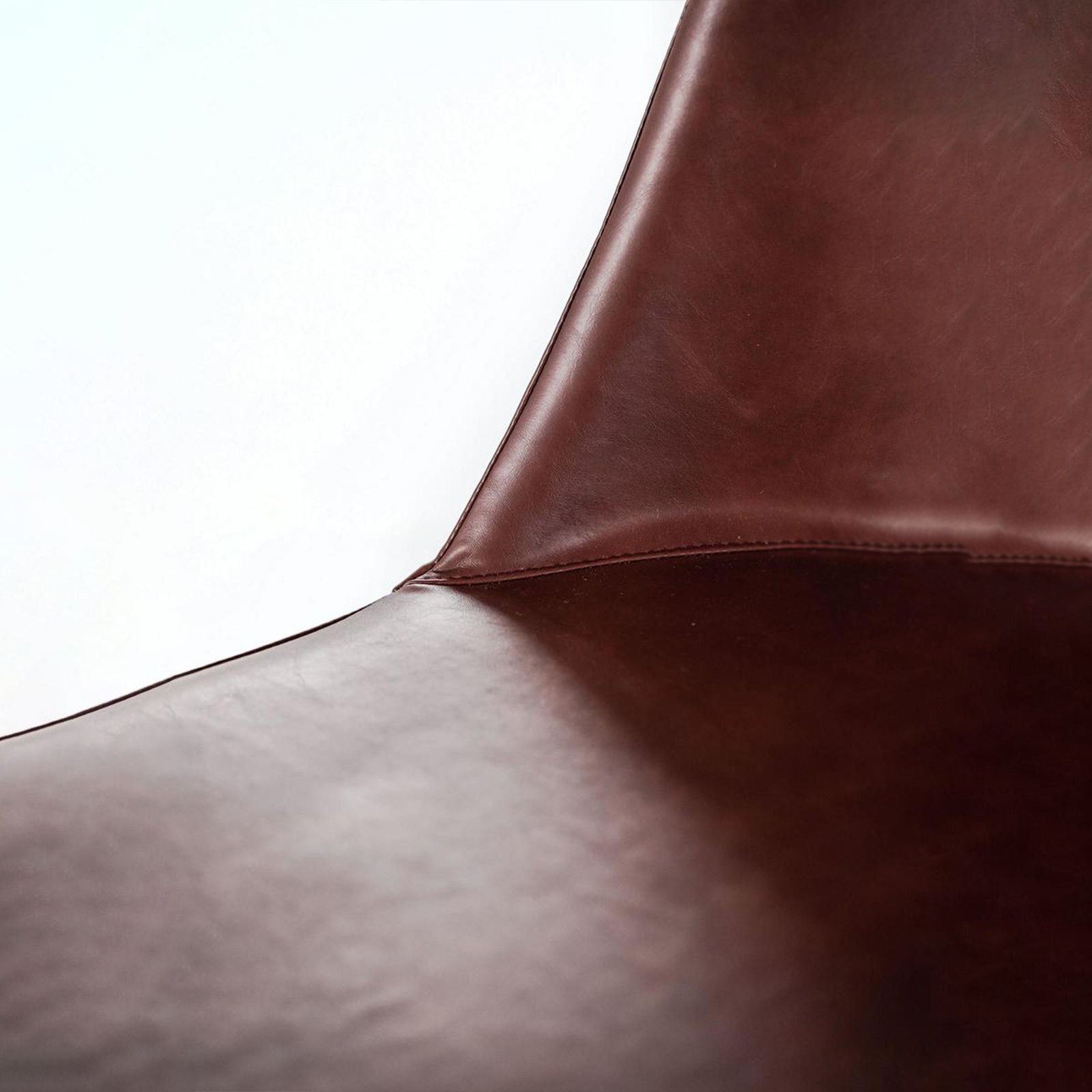 Set di sedie moderne da pranzo "Damasco" imbottite in similpelle soft touch