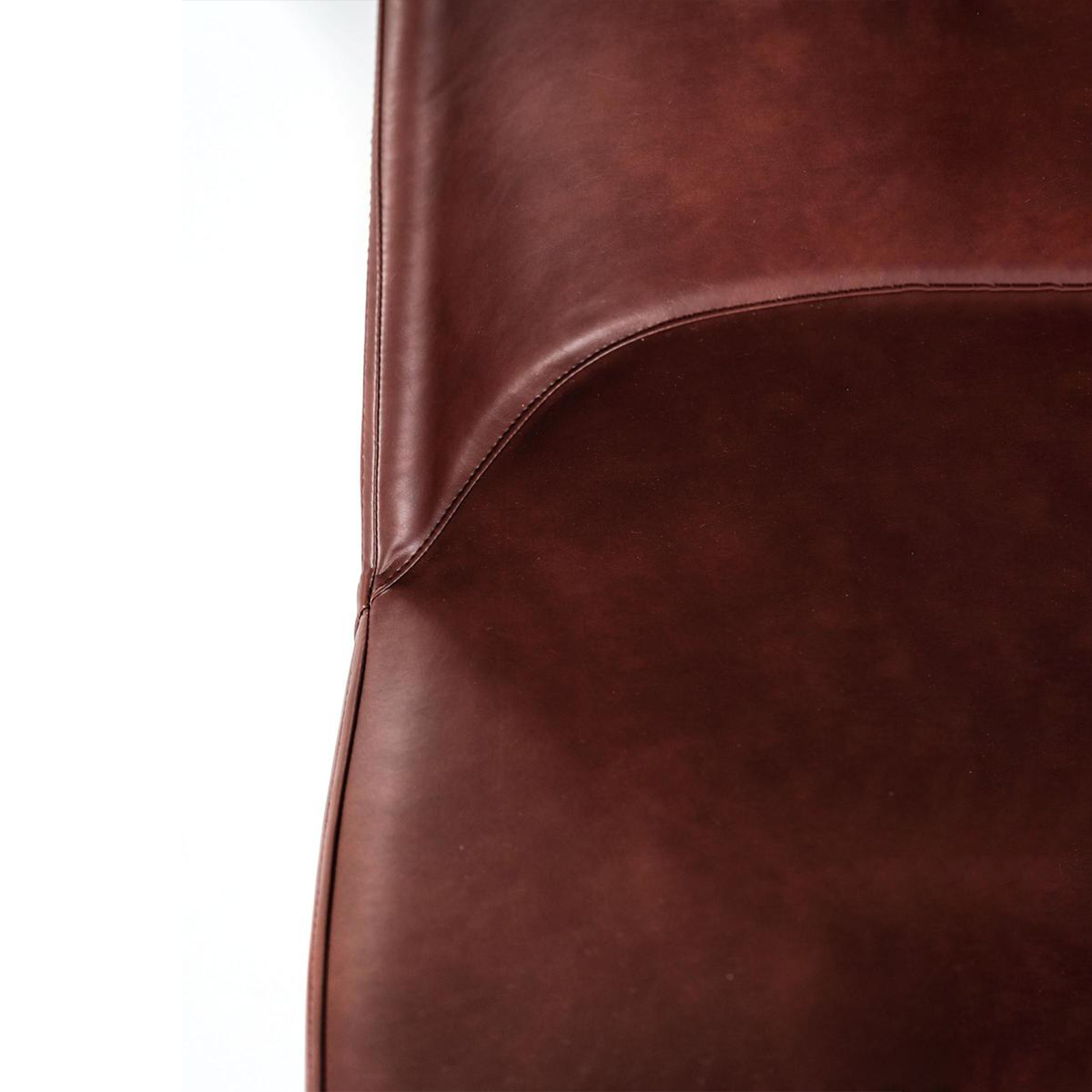 Set di sedie moderne da pranzo "Damasco" imbottite in similpelle soft touch