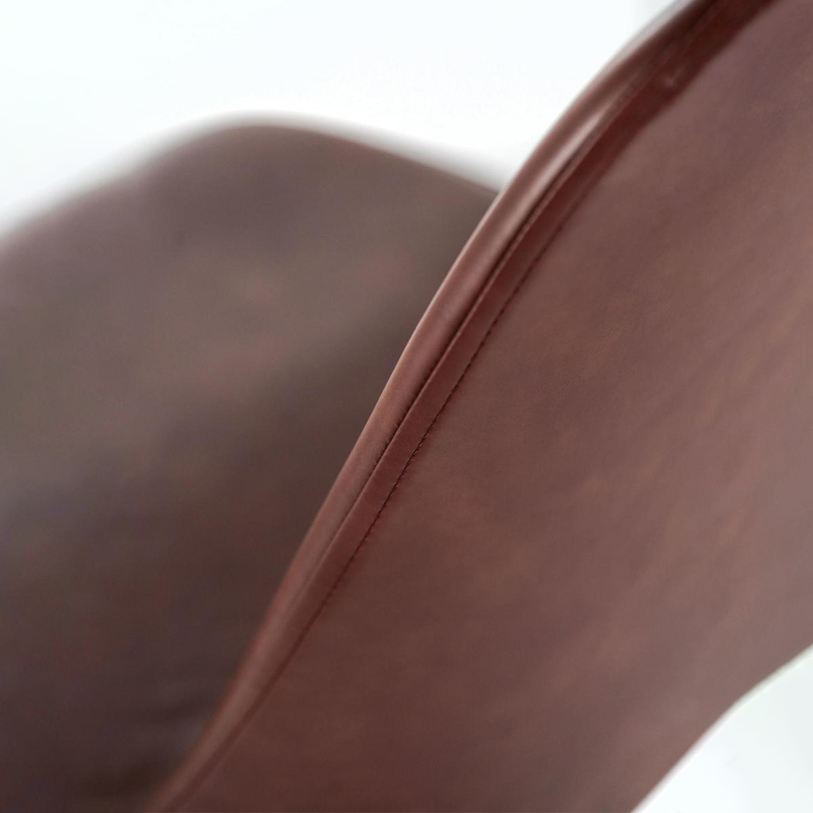 Set di sedie moderne da pranzo "Damasco" imbottite in similpelle soft touch