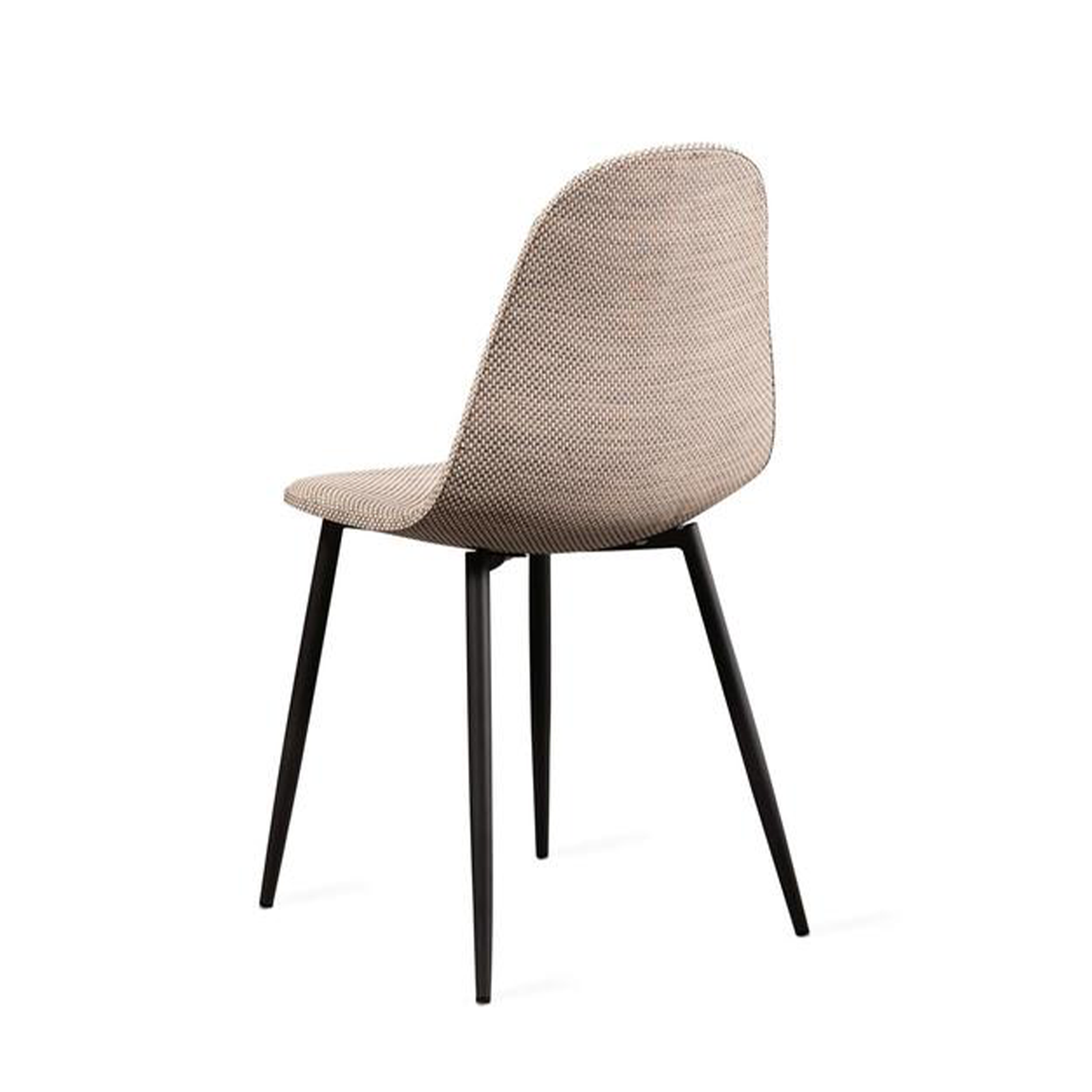 Set di sedie da pranzo in similcuoio "Florida" rattan vintage