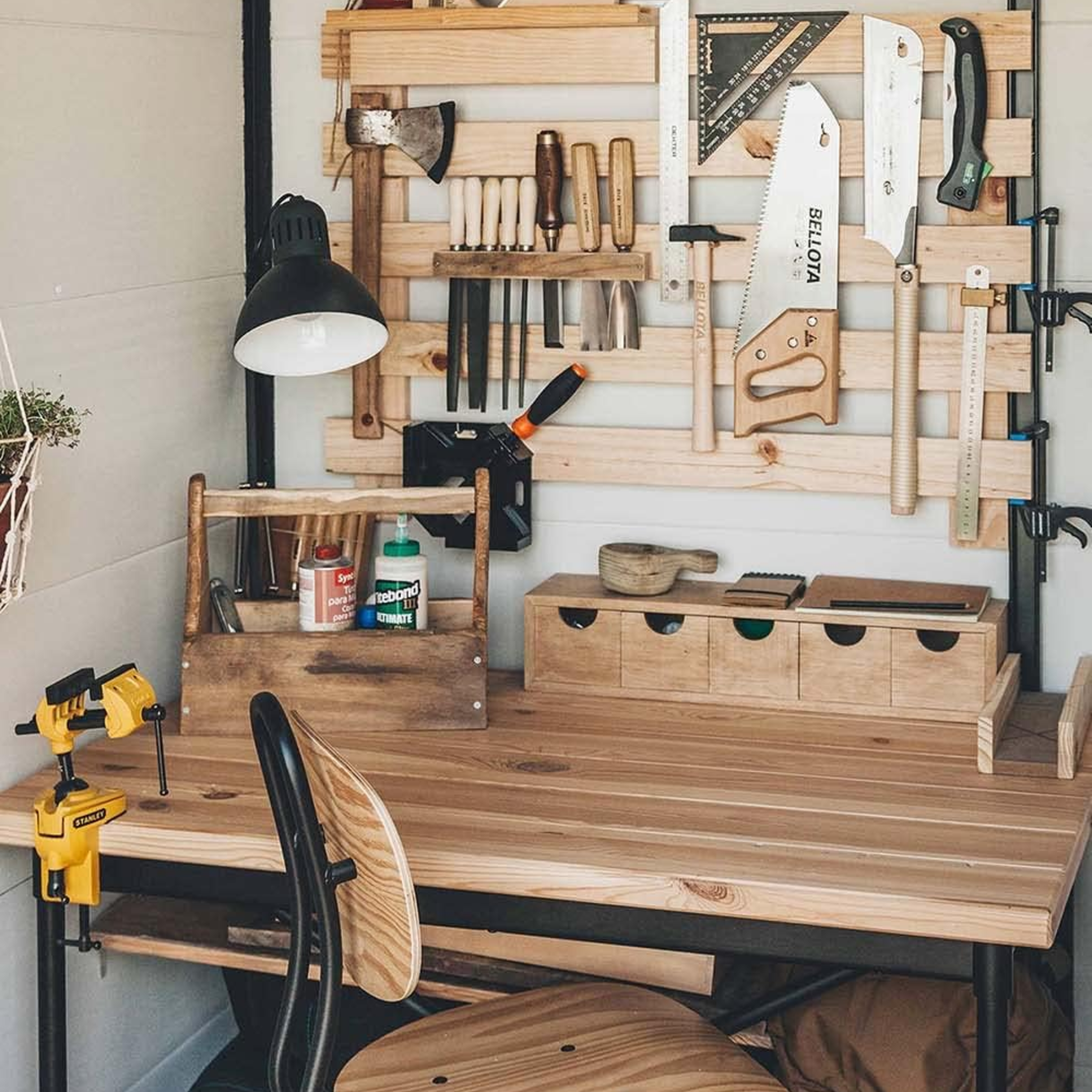 Cassettiera in legno naturale certificato "Mini5" con 5 cassetti cm 57x13 12h