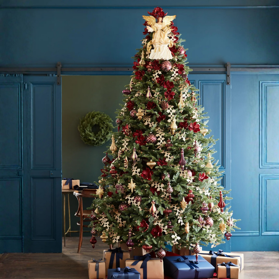 Albero di Natale "Royal" 100 % PE Effetto Real Touch