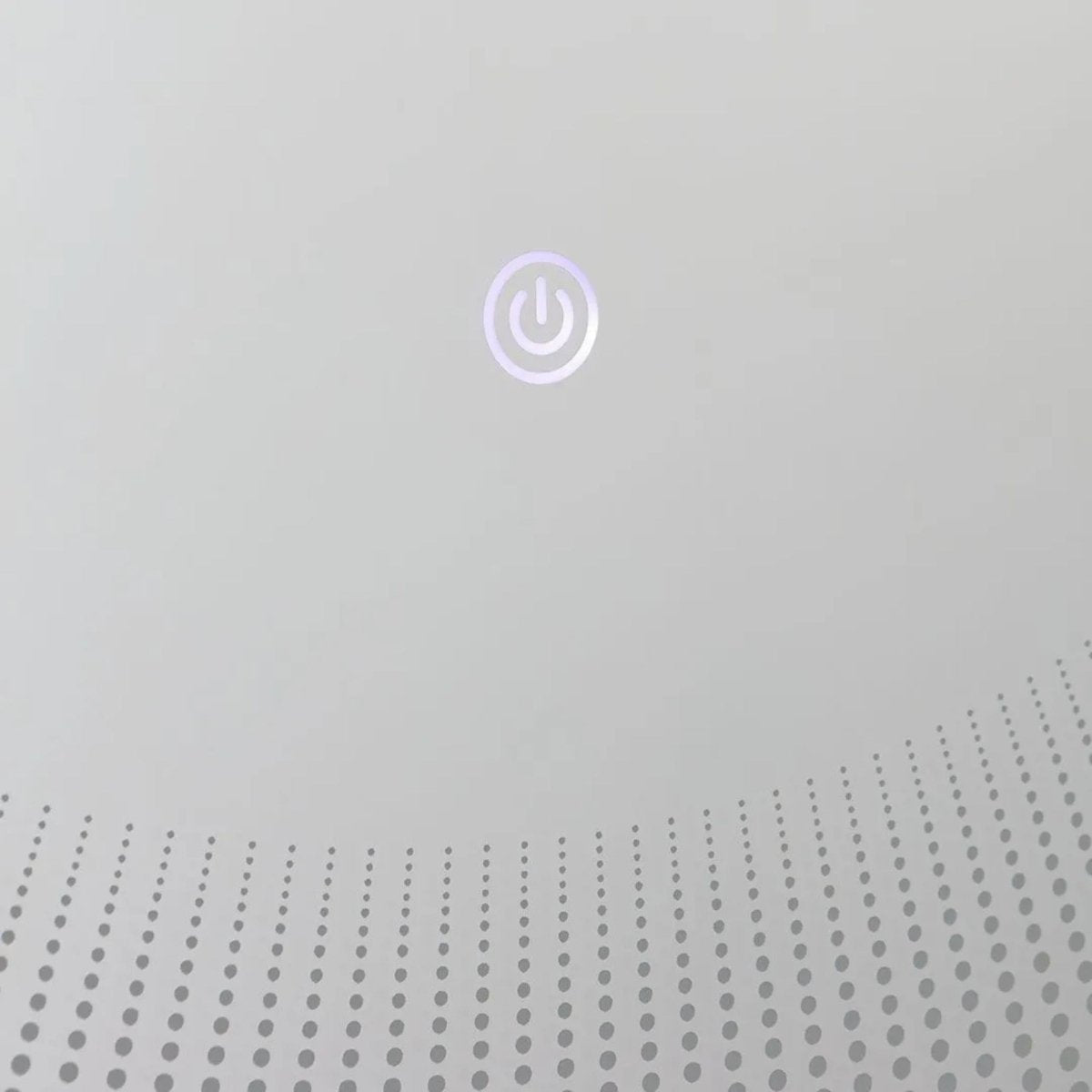 Specchio rotondo con cornice illuminata a led "Eclisse" in alluminio cm 60x60 - MondoViro