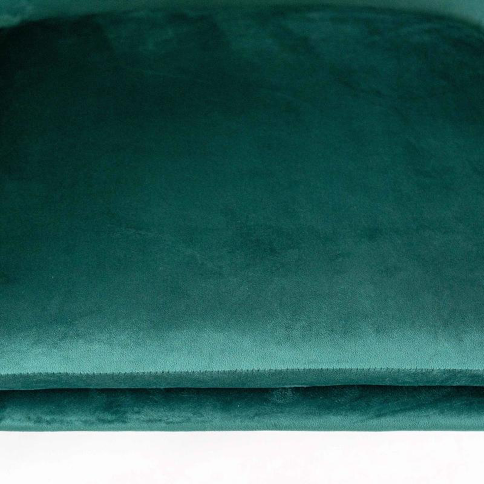 Poltrona imbottita "Gaia" moderna in velluto con gambe in metallo cm 70x72 79h