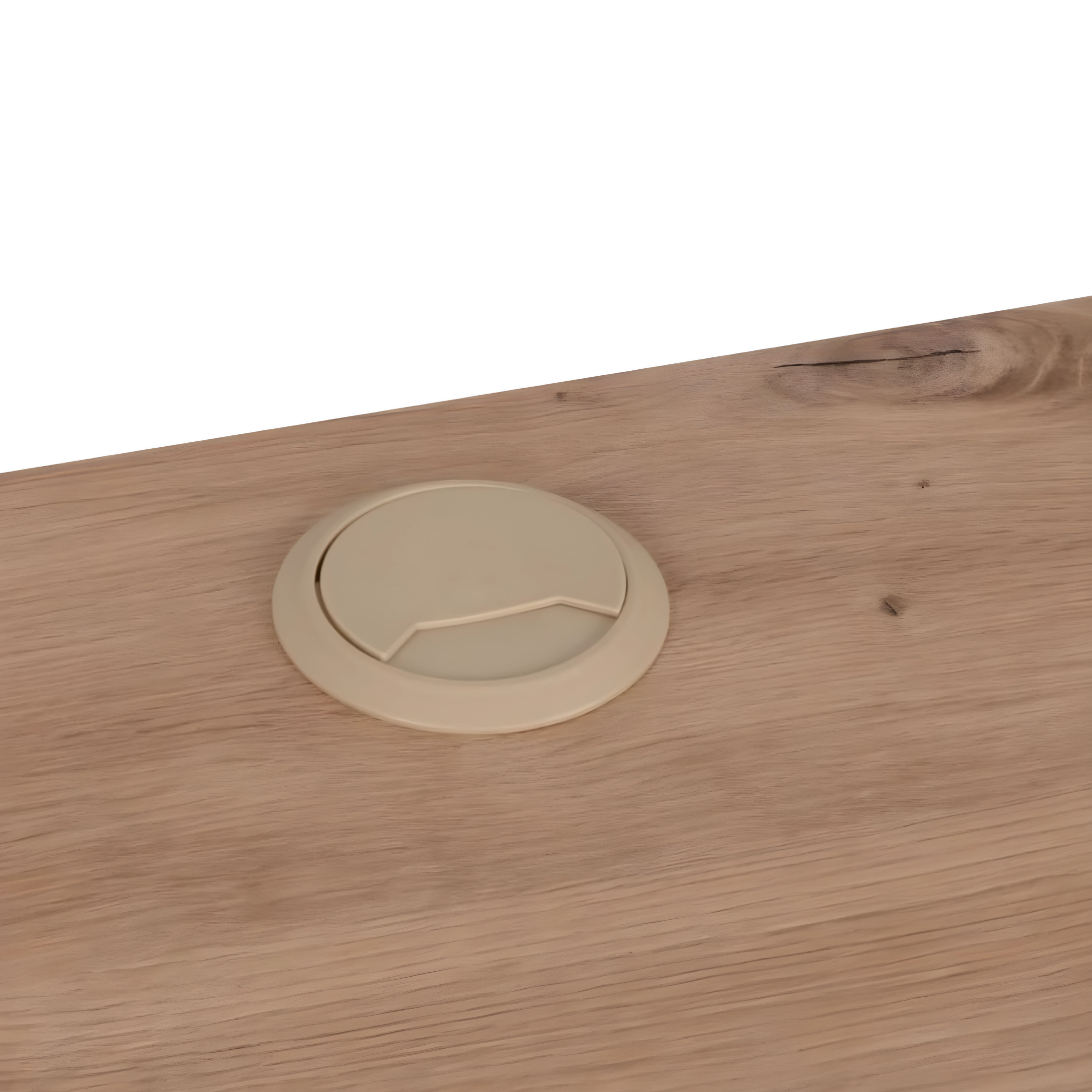 Scrivania moderna "Denver" angolare reversibile antracite quercia cm 142x139 75h