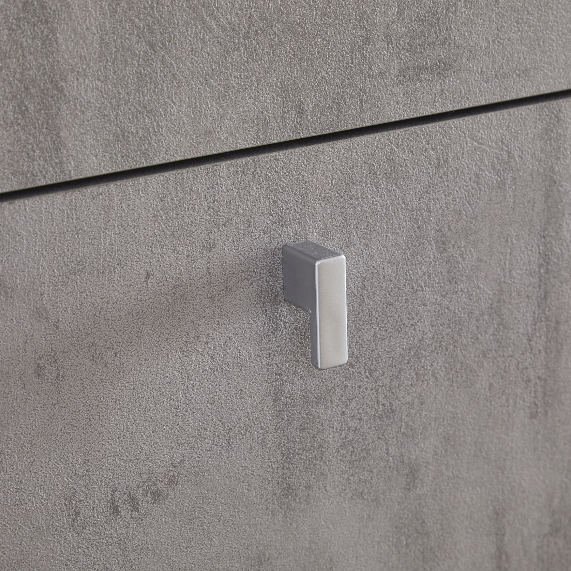 Scarpiera 4 ante 1 cassetto "Rebecca" in legno cm 63x29 164h